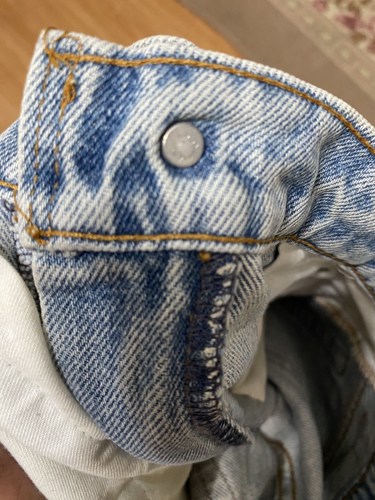 Levi's × Vintage Vintage 90s levis 510 regular fit distressed denim Size US 30 / EU 46 - 7 Thumbnail