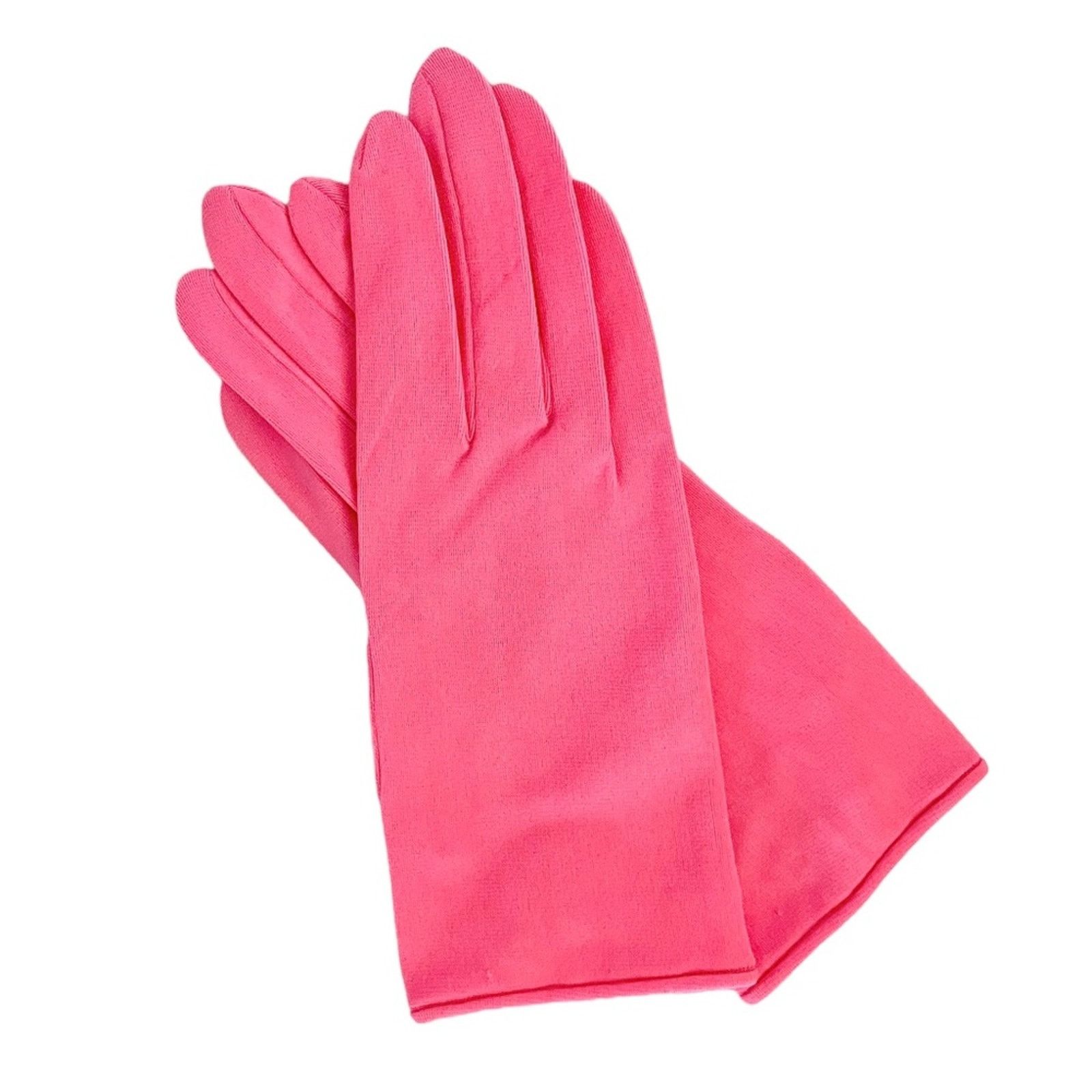 Vintage Vintage Pink Wrist Gloves Shorties - Made in Japan Size ONE SIZE - 2 Thumbnail