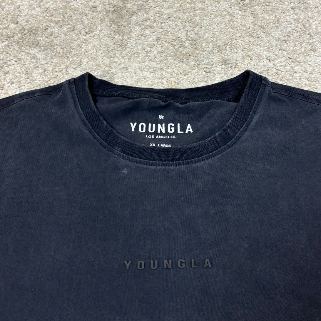 Other YoungLA 4097 Cropped Tailored Tee Shirt 2XL Gym Sportswear Size US XXL / EU 58 / 5 - 8 Thumbnail