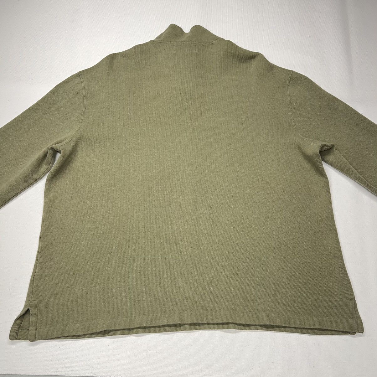 Polo Ralph Lauren Polo Ralph Lauren Sweater Green 1/4 Zip Pullover Quarter Size US XL / EU 56 / 4 - 9 Thumbnail