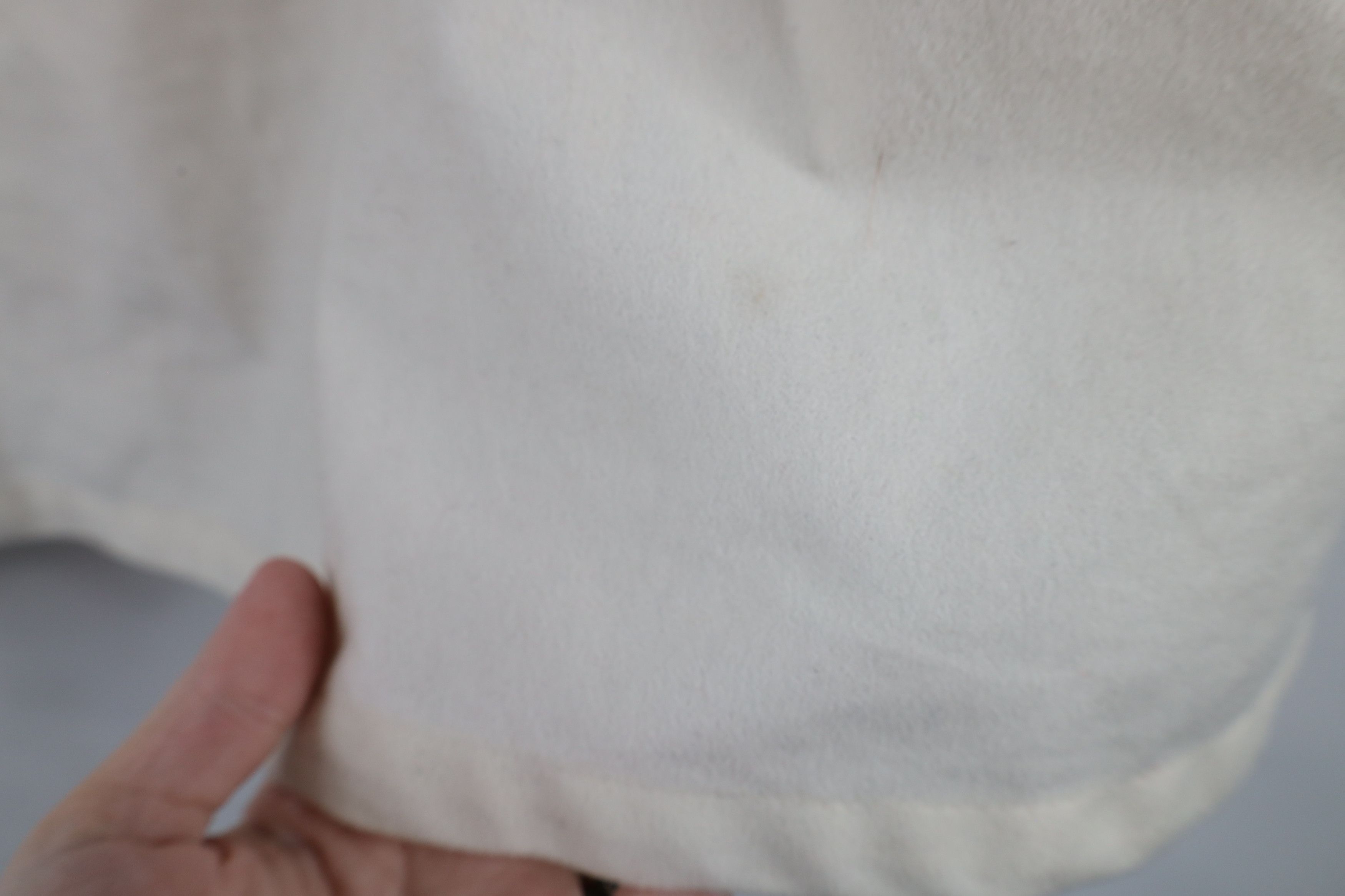 Vintage Vintage 70s Streetwear Chamois Cloth Button Shirt Cream Size US L / EU 52-54 / 3 - 10 Thumbnail