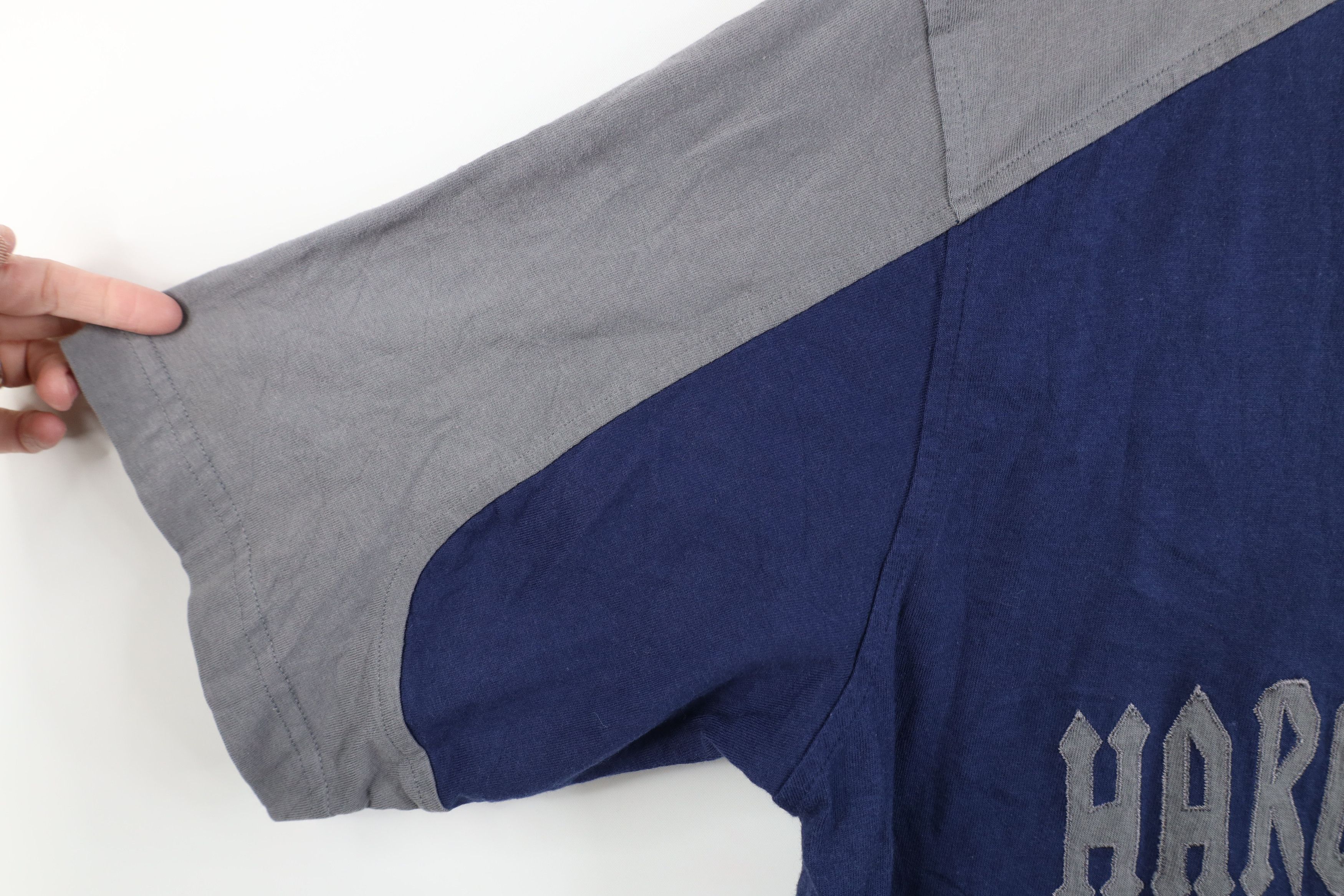 Harley Davidson Vintage 90s Y2K Harley Davidson Baseball Jersey Shirt Blue Size US L / EU 52-54 / 3 - 8 Thumbnail