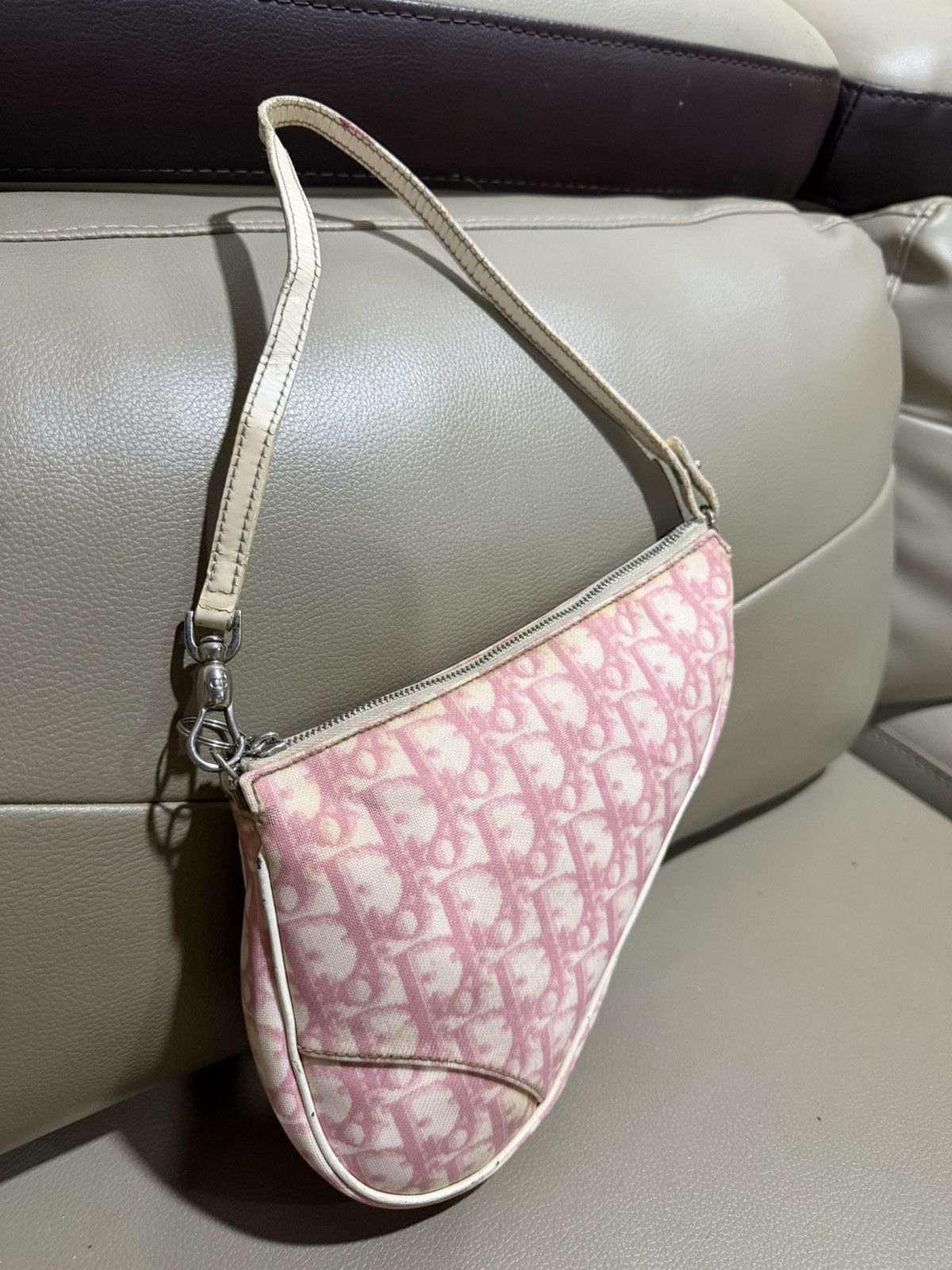 Dior Authentic Vintage Christian Dior Trotter Saddle Pochette Size ONE SIZE - 2 Thumbnail