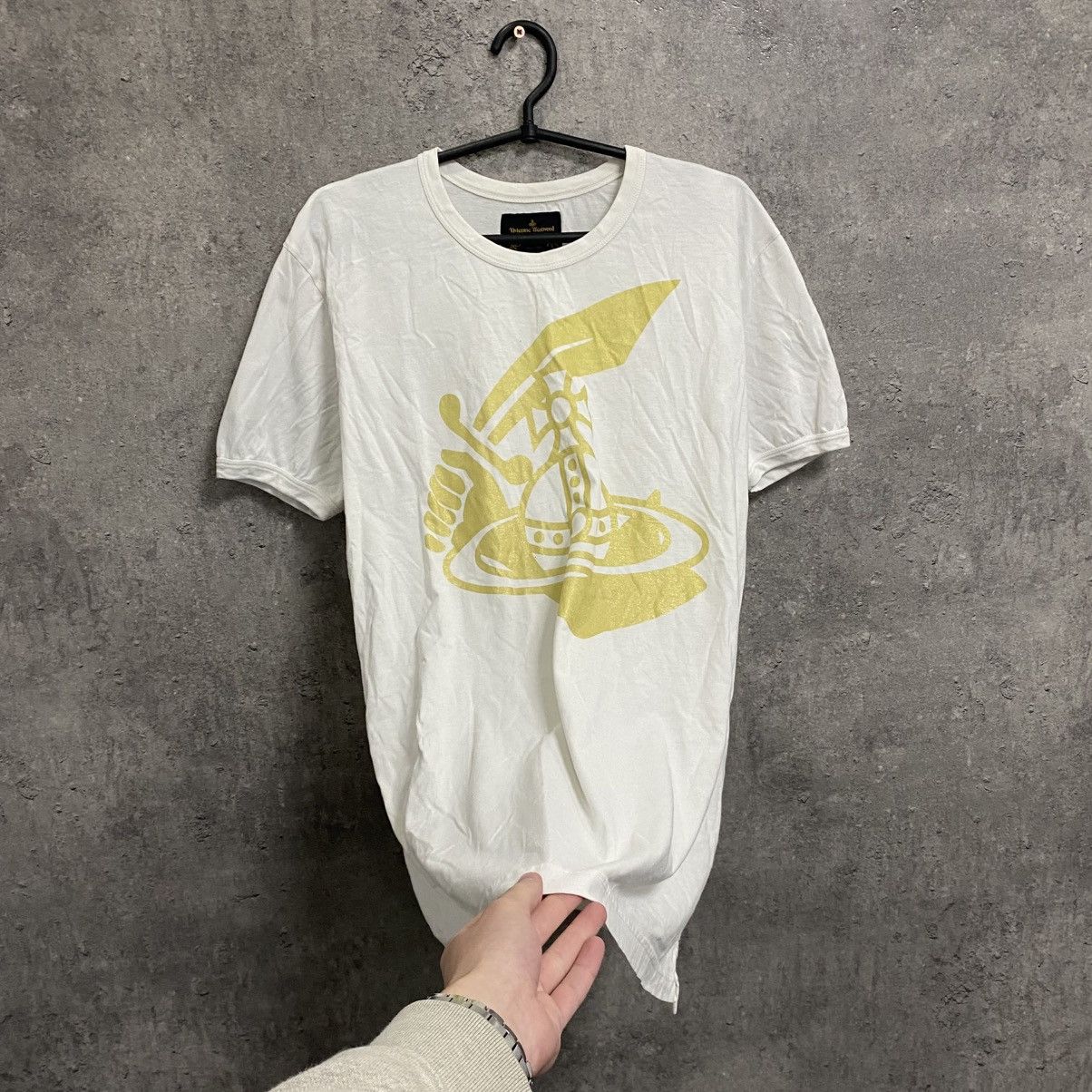 Vivienne Westwood Vivienne Westwood T-Shirt Big Logo Y2K Size US XL / EU 56 / 4 - 2 Thumbnail