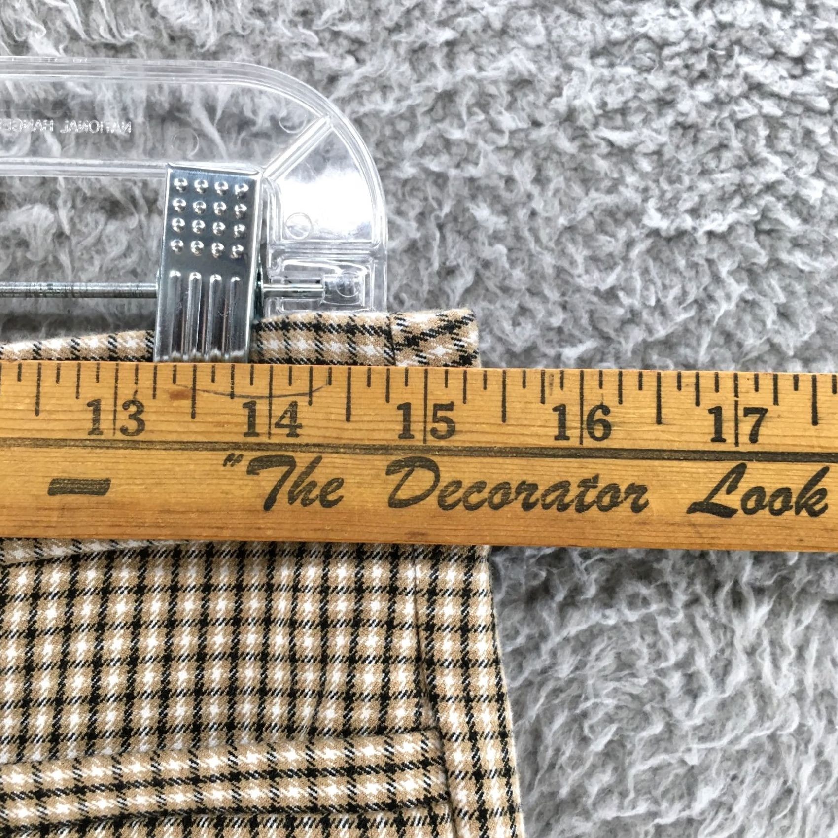 Banana Republic Banana Republic Dress Pants Shirt? Actually Pants Womens 6 Brown Plaid Zip Fly Trouser Dress Pants Banana Republic Women 6 Brown Plaid Zip Fly Size 28" / US 6 / IT 42 - 5 Thumbnail