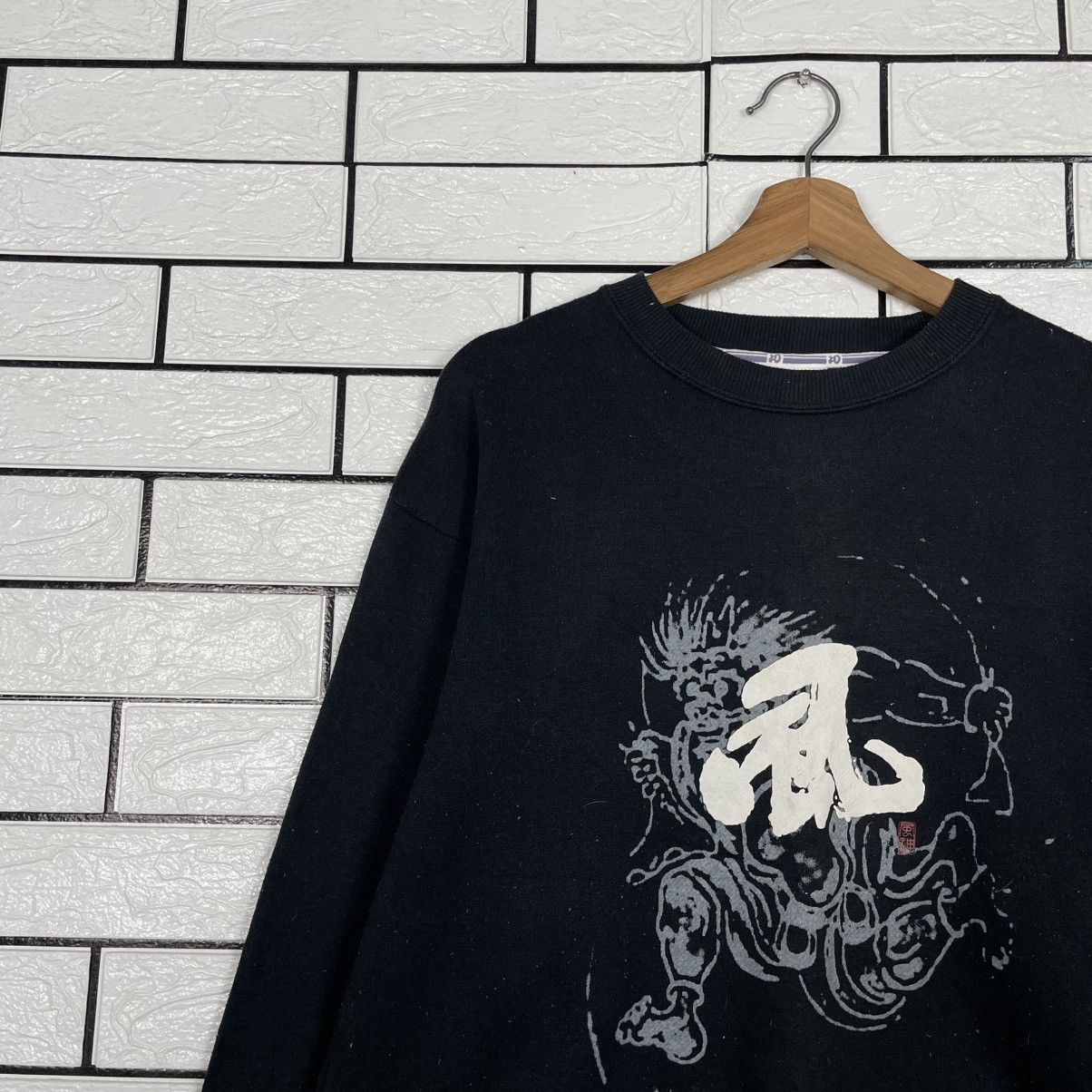 Japanese Brand Stevenson Samurai Big Logo Sweatshirt Size US M / EU 48-50 / 2 - 6 Thumbnail