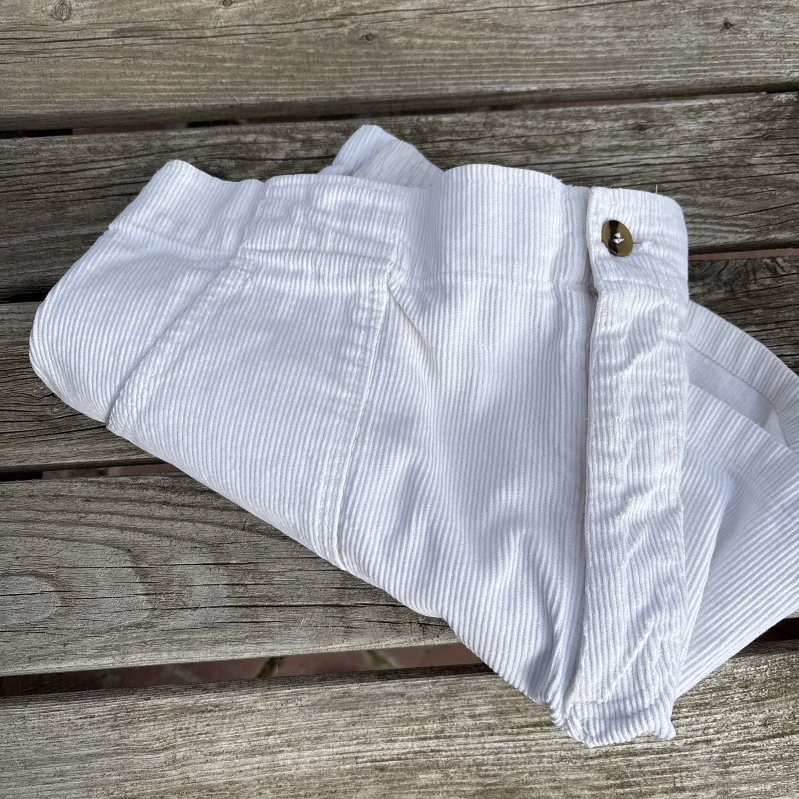 Other Vintage Weeds Corduroy Shorts Mens 36 Cream Retro Surf Skate Size US 36 / EU 52 - 5 Thumbnail