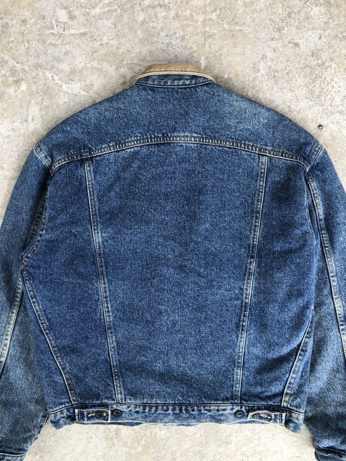 Lee Vintage Lee Storm Rider Blanket Lined Denim Jacket Baggy Size US L / EU 52-54 / 3 - 6 Thumbnail
