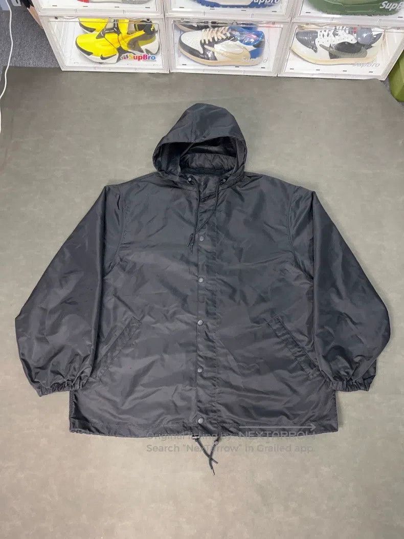 Balenciaga Balenciaga Logo letter print sun protection hooded jacket Size US M / EU 48-50 / 2 - 1 Thumbnail