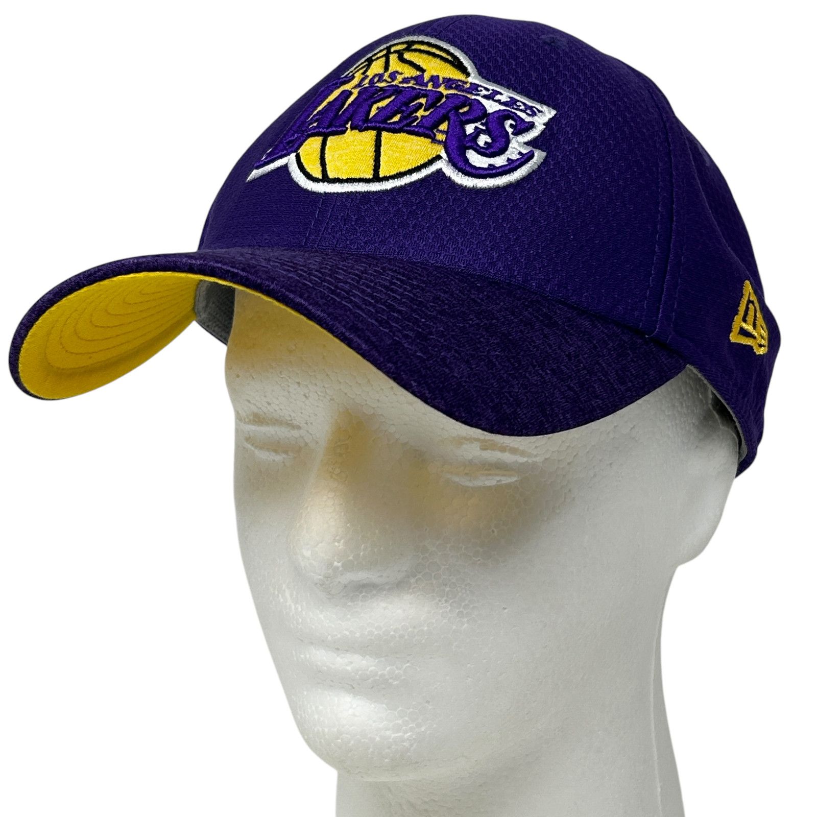 New Era Los Angeles LA Lakers Hat Baseball Cap Flex Fitted M-L Size ONE SIZE - 10 Thumbnail
