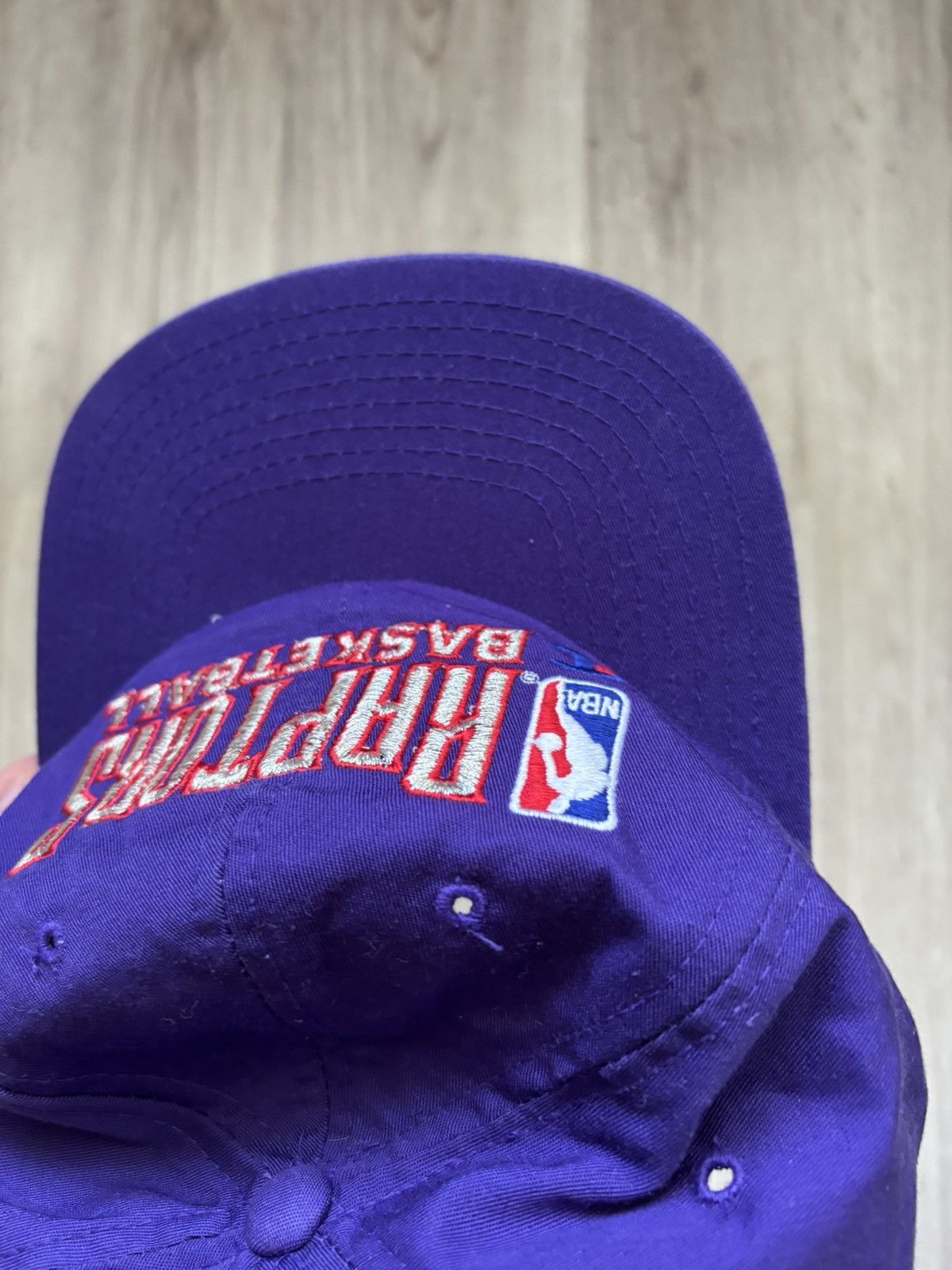 Champion vintage 1990s Toronto Raptors NBA Sports Vtg purlpe Size ONE SIZE - 8 Thumbnail