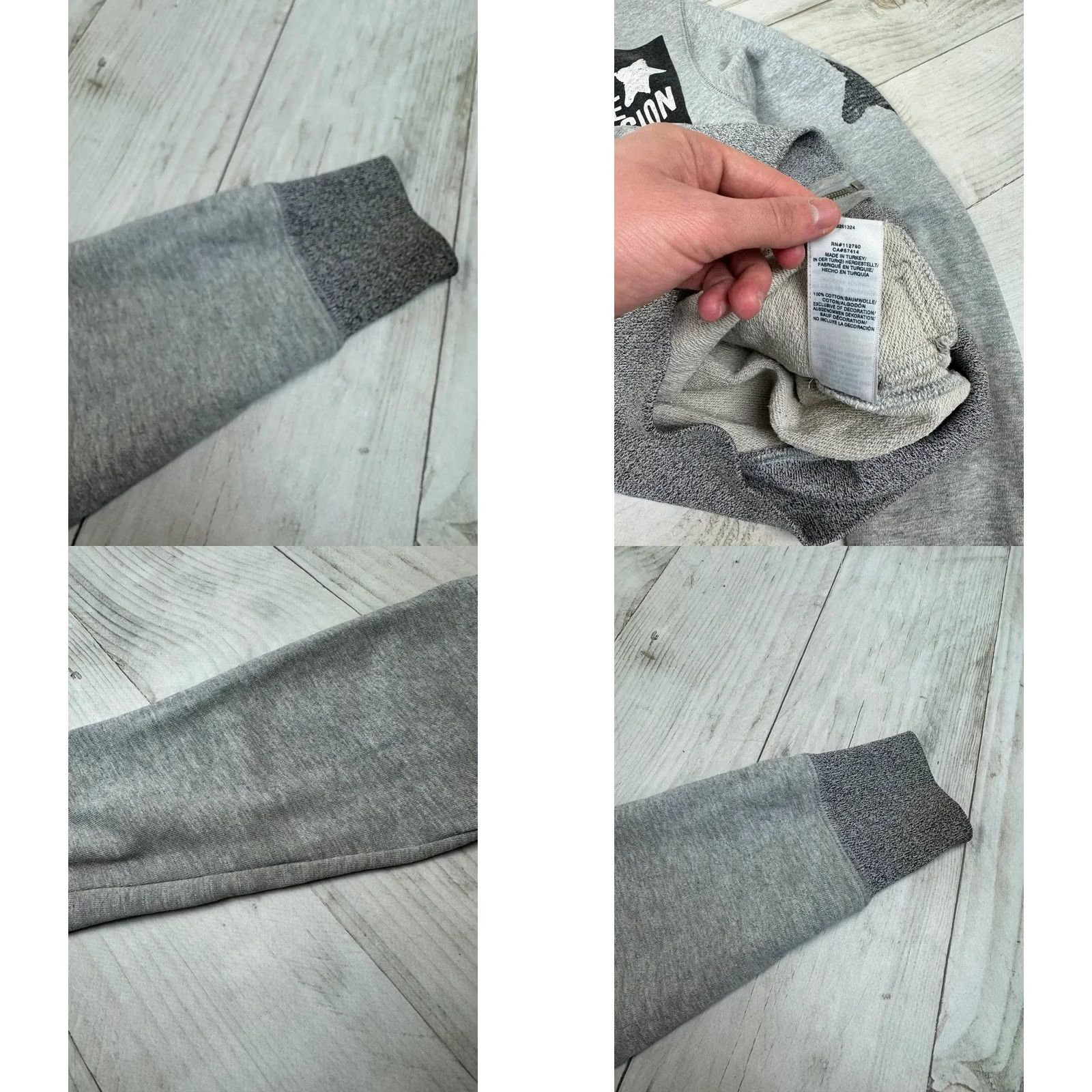 True Religion True Religion Hoodie Full Zip 1971 Logo Y2K Men SZ S Gray Size US S / EU 44-46 / 1 - 10 Thumbnail