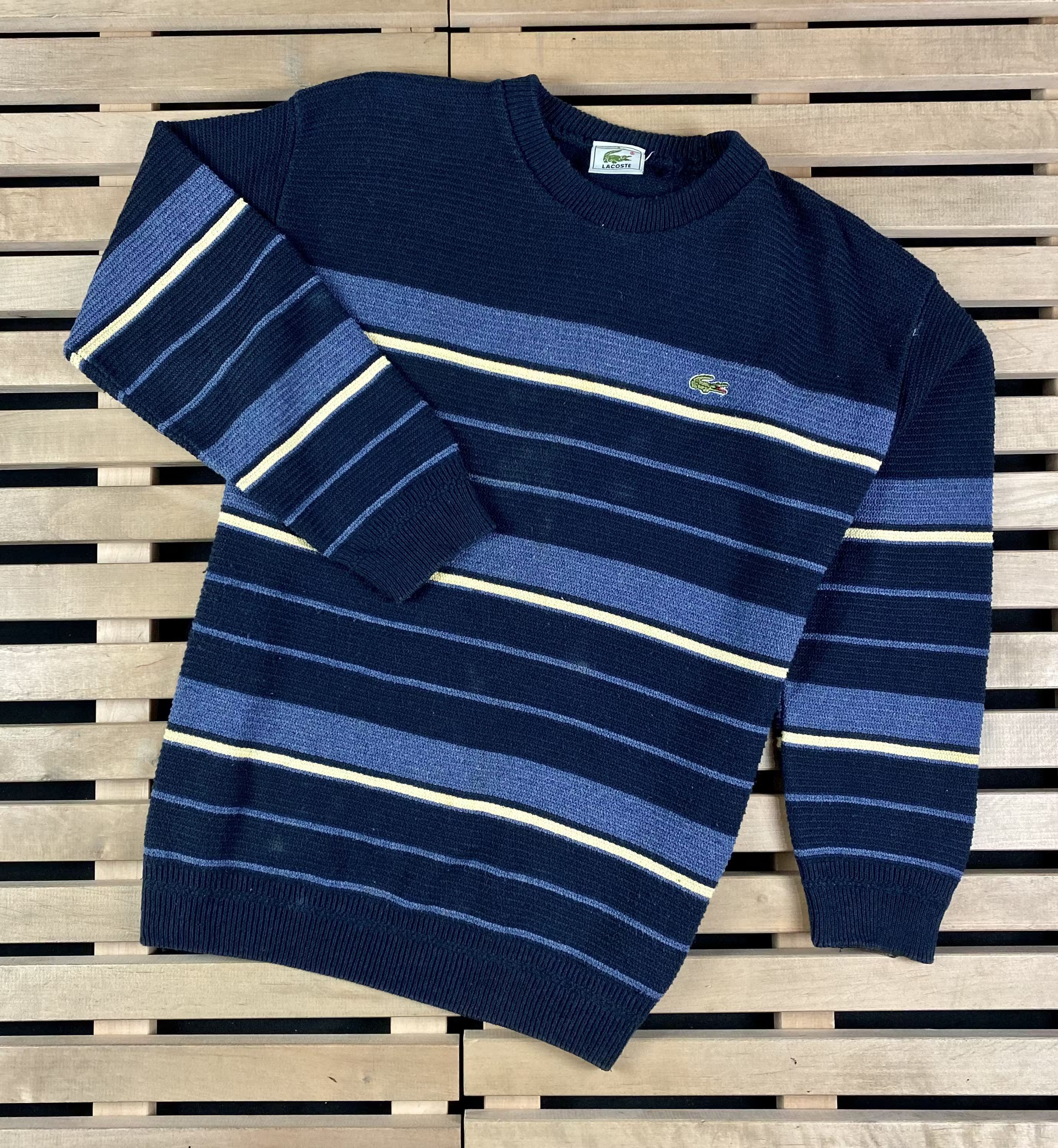 Lacoste vintage crewneck deals sweaters for men