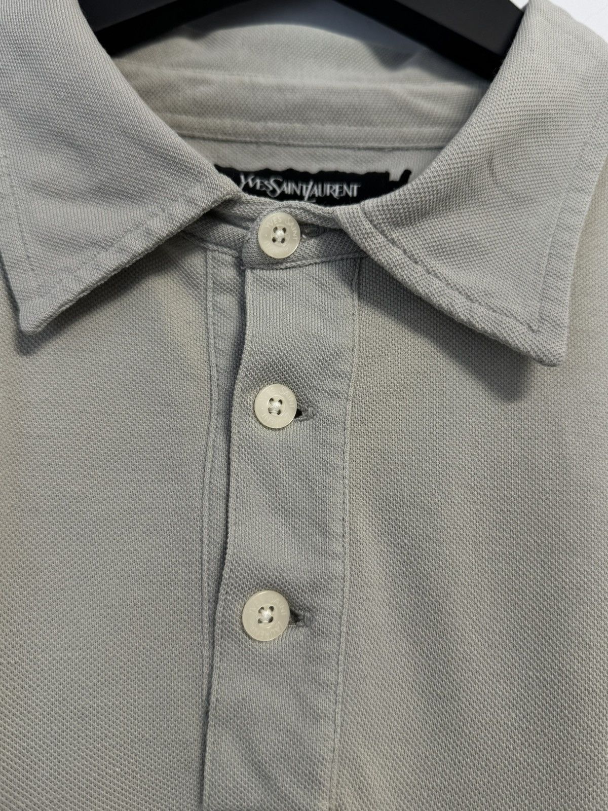 Yves Saint Laurent Yves Saint Laurent T-Shirt Polo Luxury Size US XXL / EU 58 / 5 - 11 Thumbnail