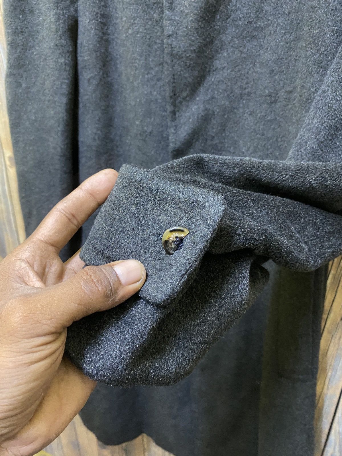 Loro Piana Vintage Wool Loro Piana Trench Coat Jacket Size US M / EU 48-50 / 2 - 10 Thumbnail