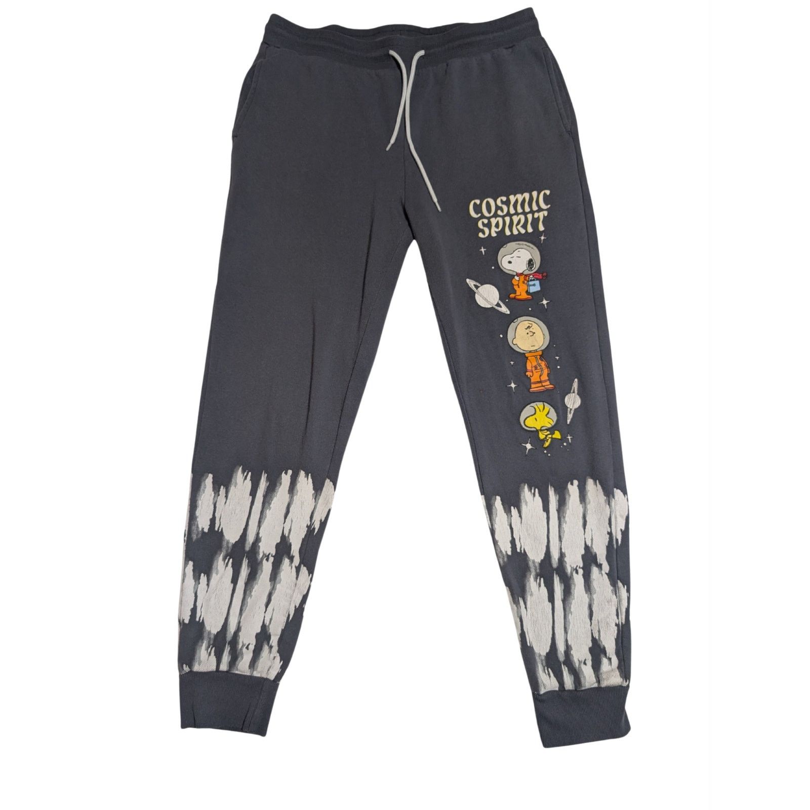 Peanuts Peanuts Tie Dye Cuff Graphic Print Joggers Sweatpants Size L Size 34" / US 12 / IT 48 - 1 Thumbnail