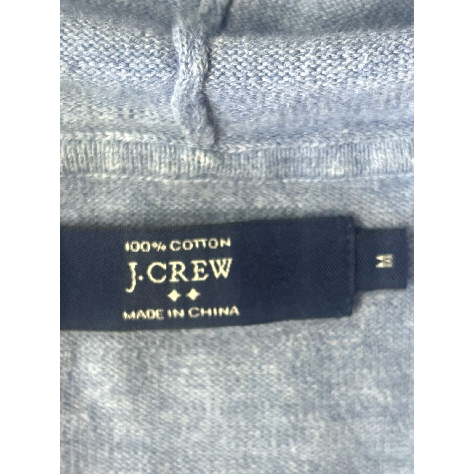 J.Crew J.CREW Hoodie Men Medium Pullover Gray Blue Pockets Casual Comfort Size M / US 6-8 / IT 42-44 - 7 Thumbnail