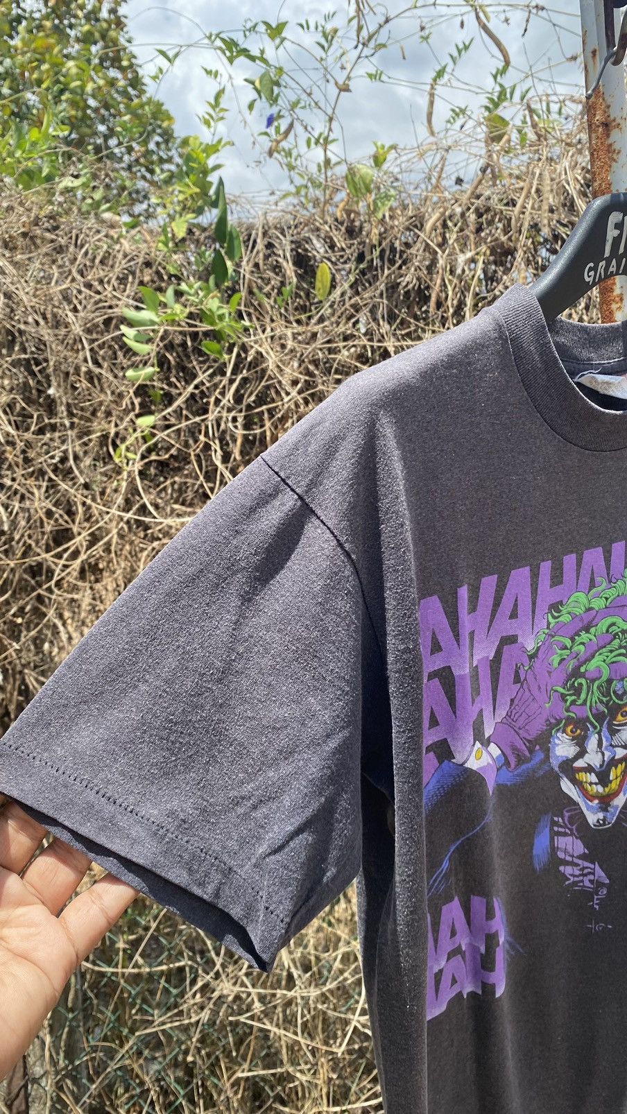Vintage Vintage 80s The Joker "Killing Joke" T-shirt Size US L / EU 52-54 / 3 - 7 Thumbnail