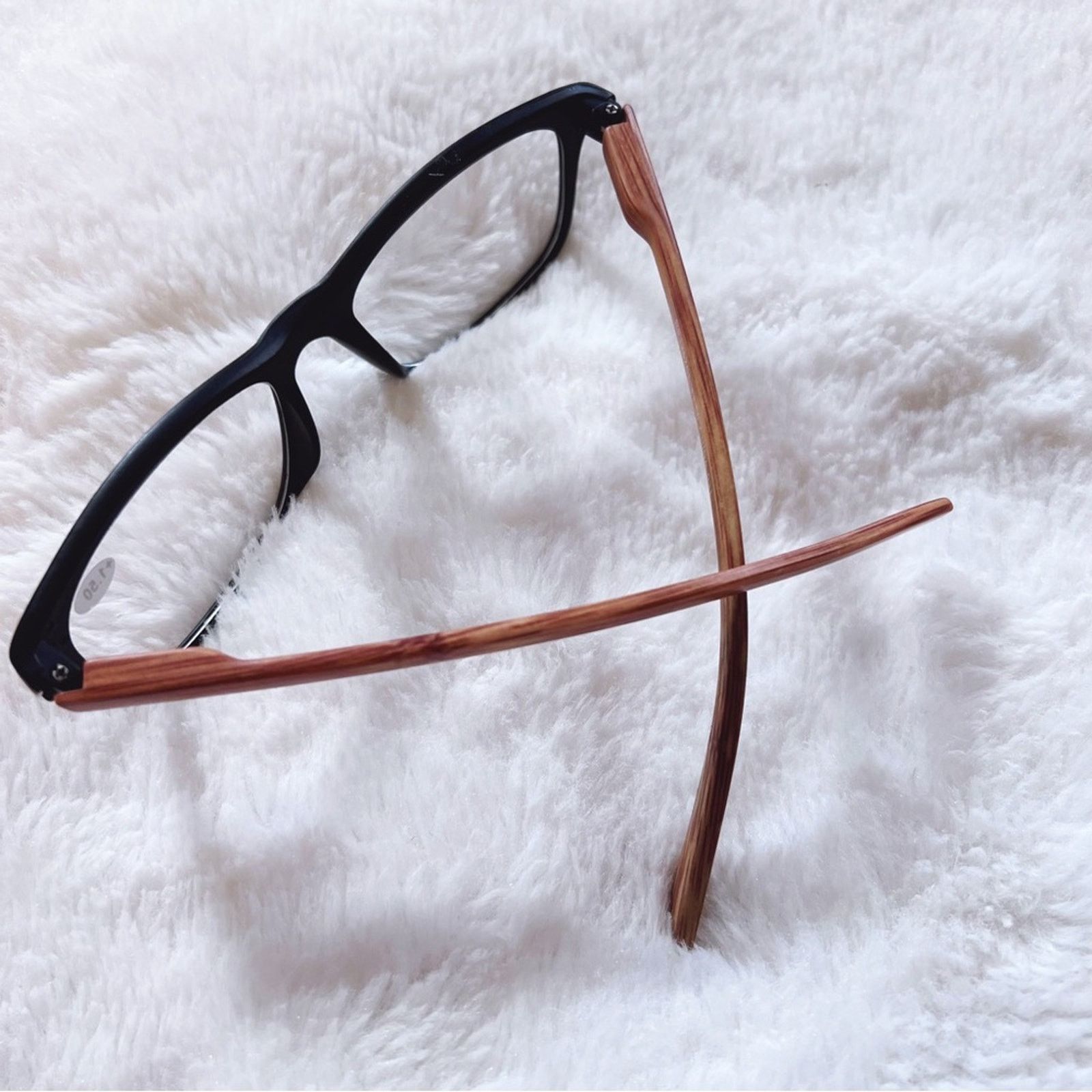 Other Owen Black with Light Wood Reader Glasses Size ONE SIZE - 8 Thumbnail