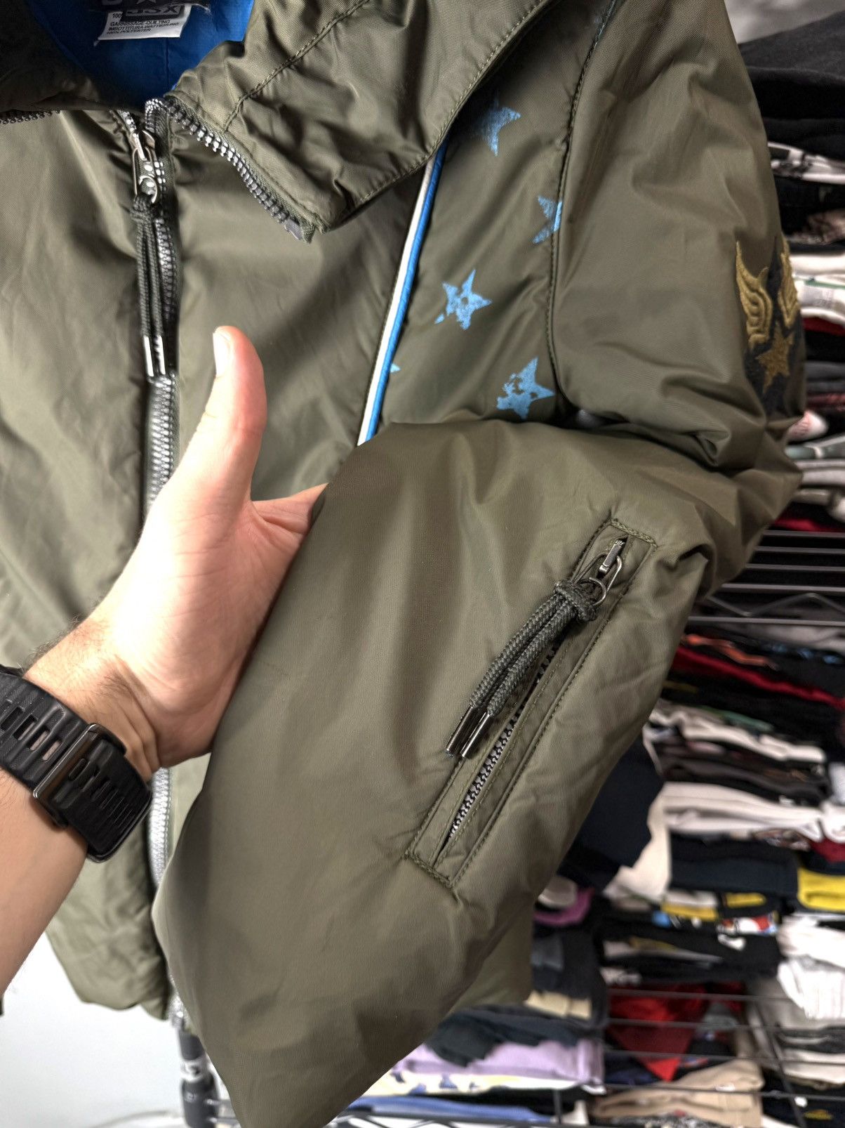 JET SET Vintage Avant Garde Jet Set Japan Style Puffer Jacket Size M / US 6-8 / IT 42-44 - 11 Thumbnail
