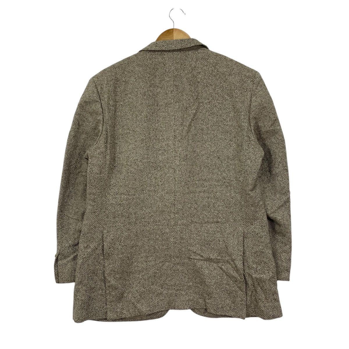 Aquascutum Vintage AQUASCUTUM LONDON Herringbone Blazer Coat Jacket Size US L / EU 52-54 / 3 - 4 Thumbnail