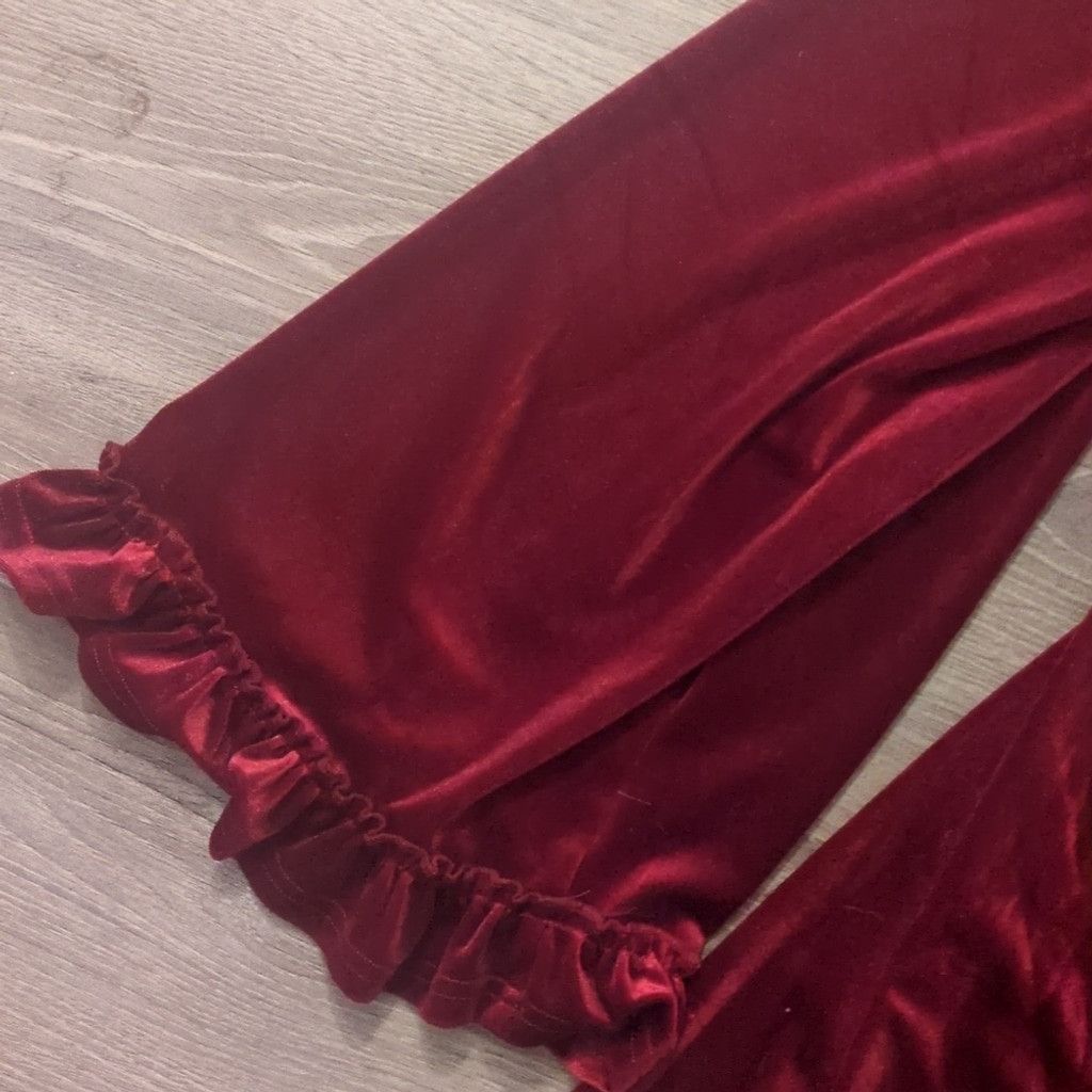 Other Little City Rock Wine Velvet Wrap Dress Size 16 Size XXL / US 16-18 / IT 52-54 - 3 Thumbnail