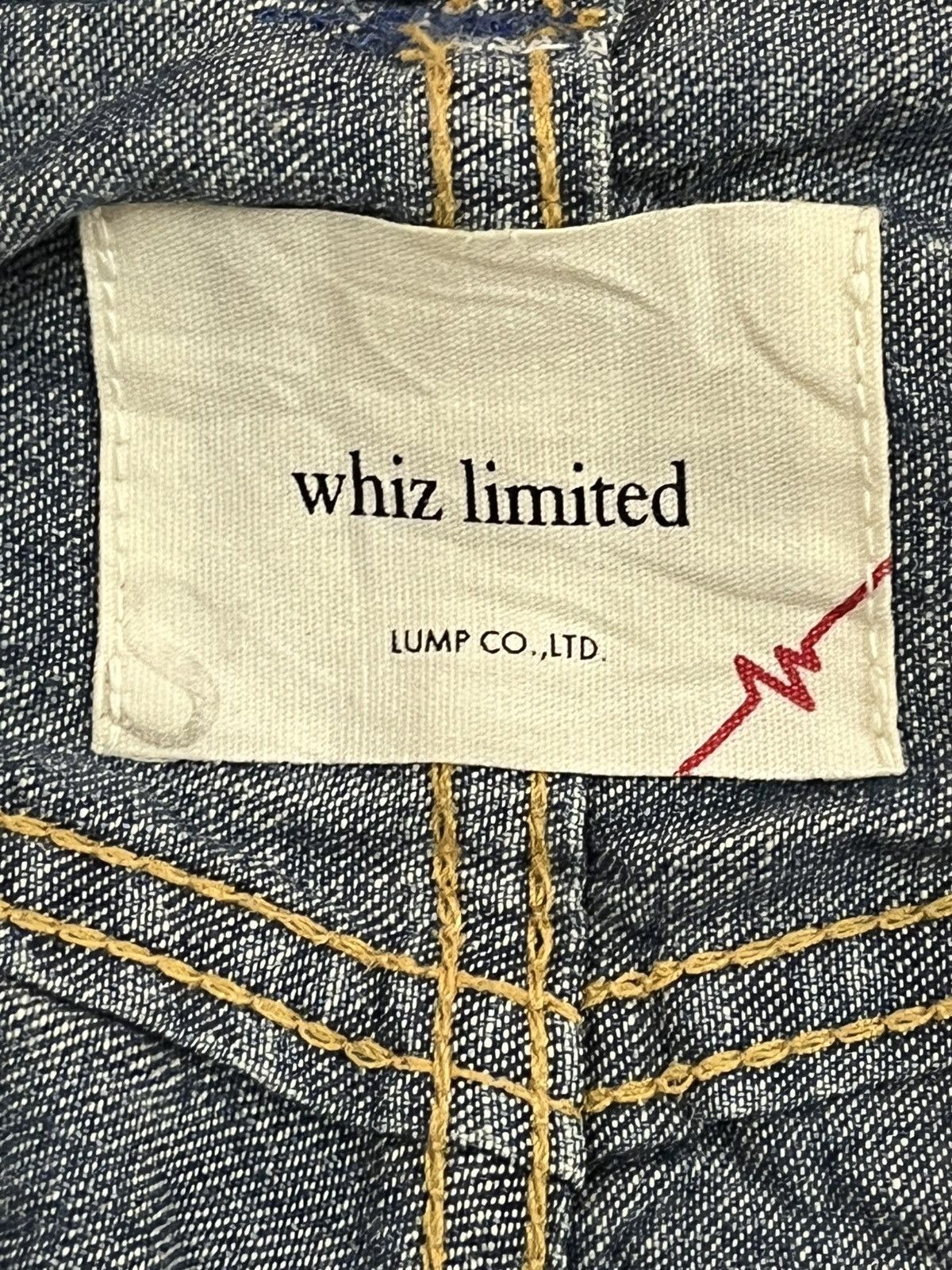 WHIZ LIMITED Vintage Whiz Limited Double Pocket Trash Denim Size US 32 / EU 48 - 12 Thumbnail