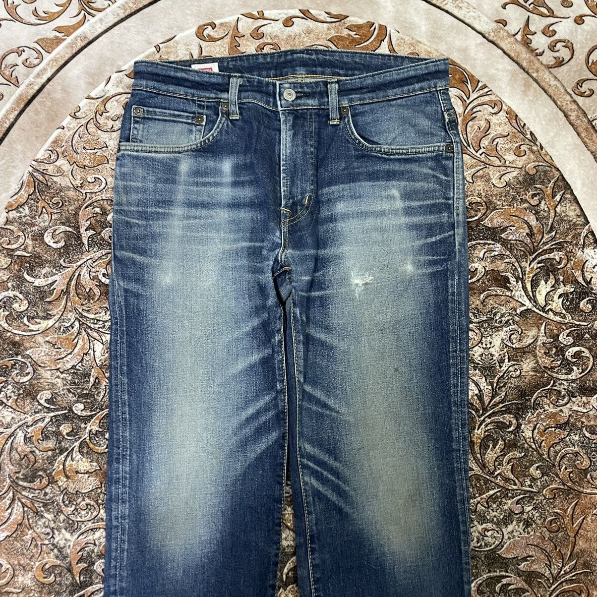 Edwin 🔥Vintage Edwin E503 Washed Ripped Distress Denim Jeans Size US 32 / EU 48 - 2 Thumbnail