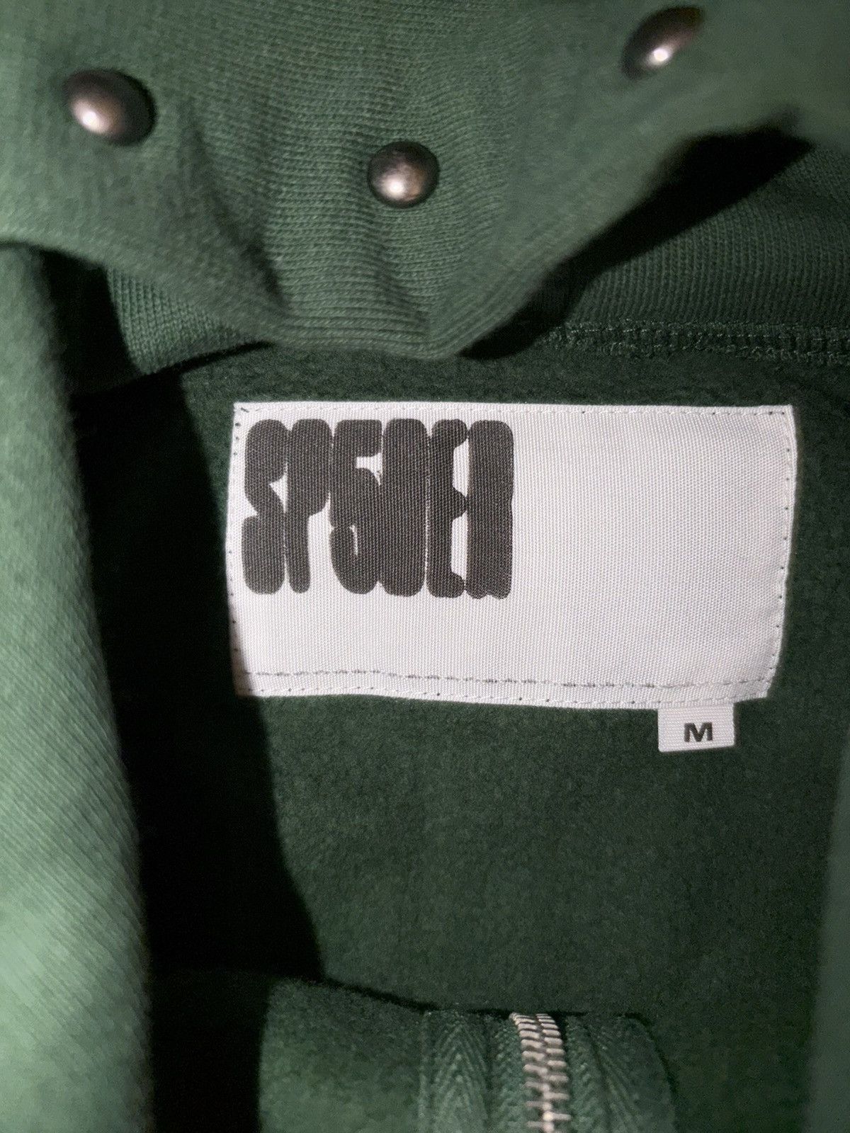 Sp5der Sp5der Green Zip Up Size US M / EU 48-50 / 2 - 2 Thumbnail
