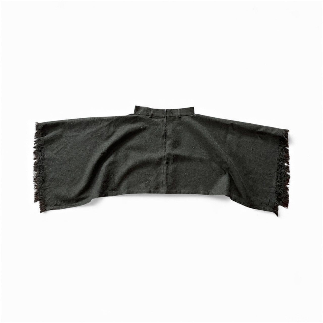 Jean Paul Gaultier Jean Paul Gaultier Black Square Skirt Size 26" / US 2 / IT 38 - 2 Thumbnail