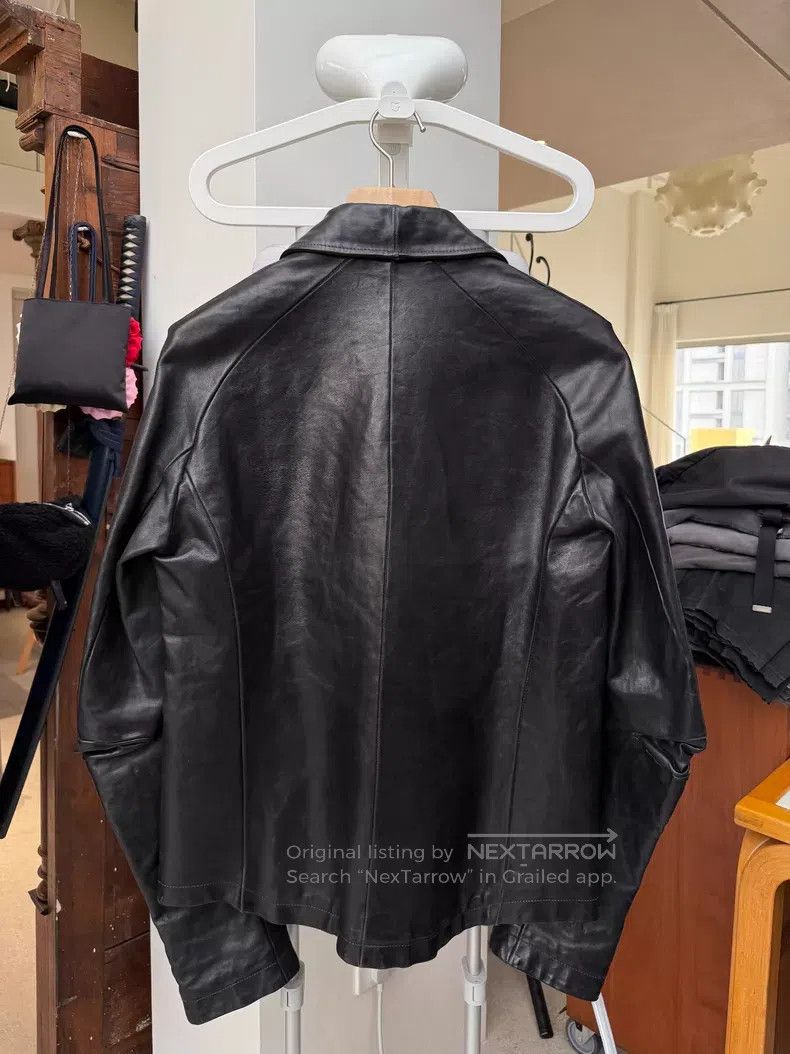 Carol Christian Poell Carol Christian Poell Horsehide Leather Zip-up Short Jacke Size US M / EU 48-50 / 2 - 2 Thumbnail