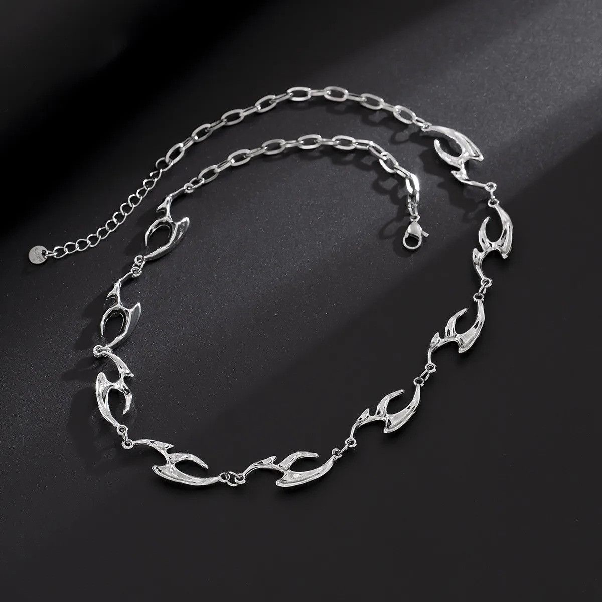 Vintage Hip Hop Titanium Steel Necklace Size ONE SIZE - 5 Thumbnail