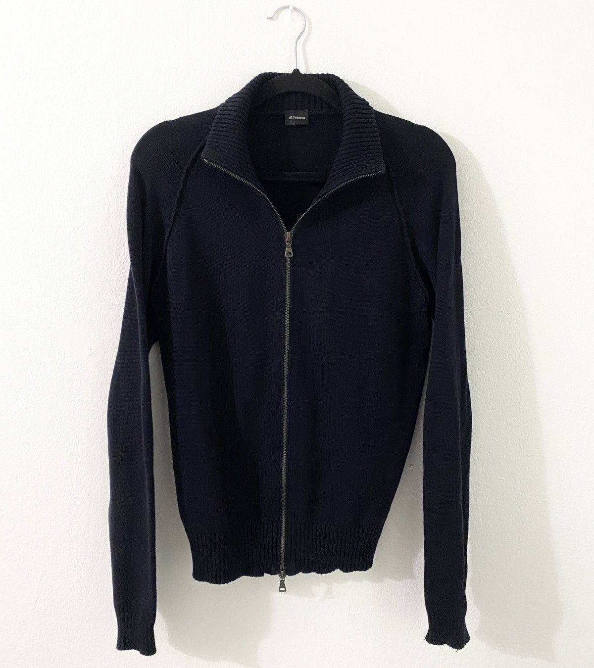 Raf Simons Jil Sander by Raf Simons Archive Navy Drivers Knit 
