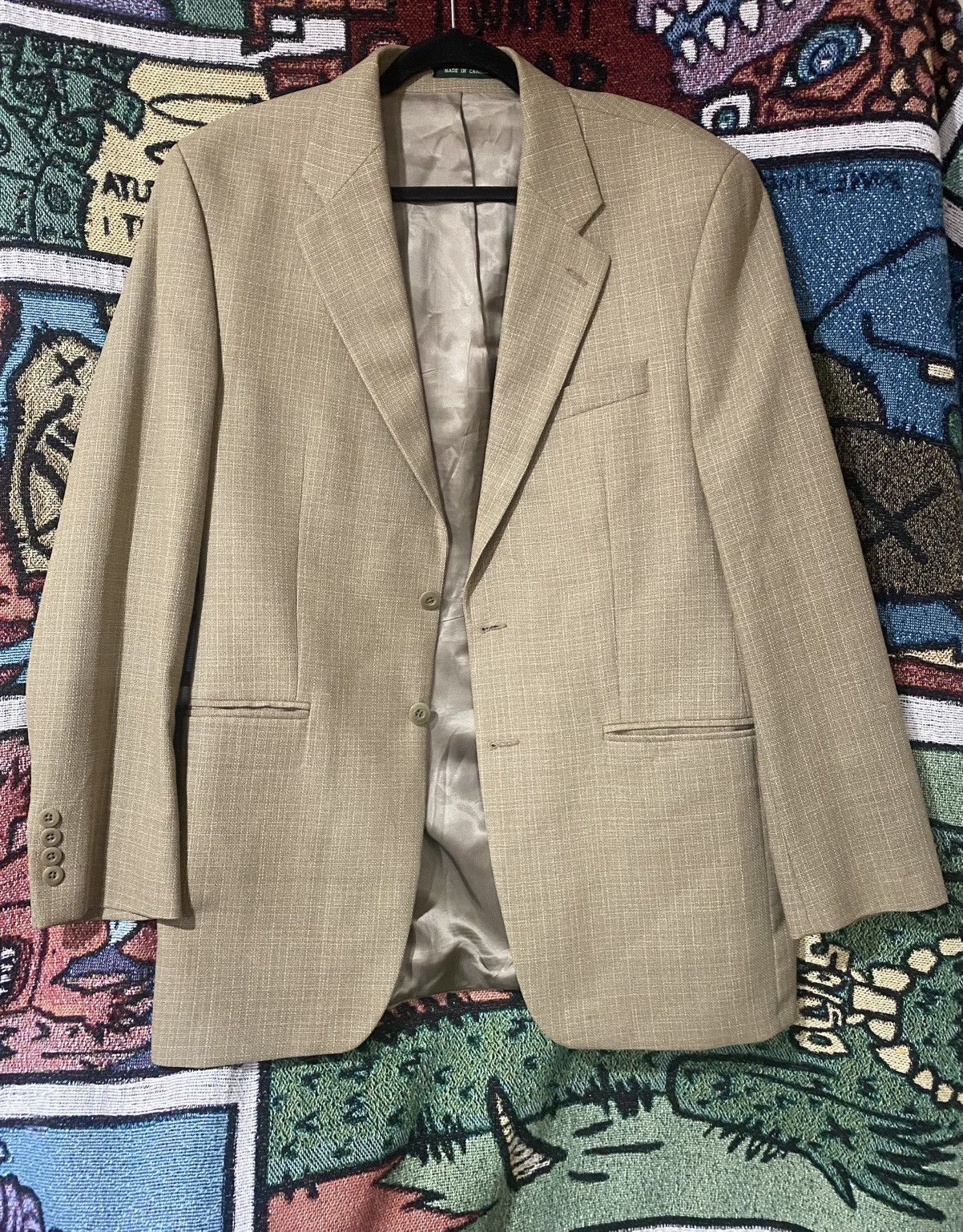 Lauren Ralph Lauren LAUREN RALPH LAUREN MEN'S BLAZER BEIGE / SPLIT TAIL Size 40L - 1 Thumbnail