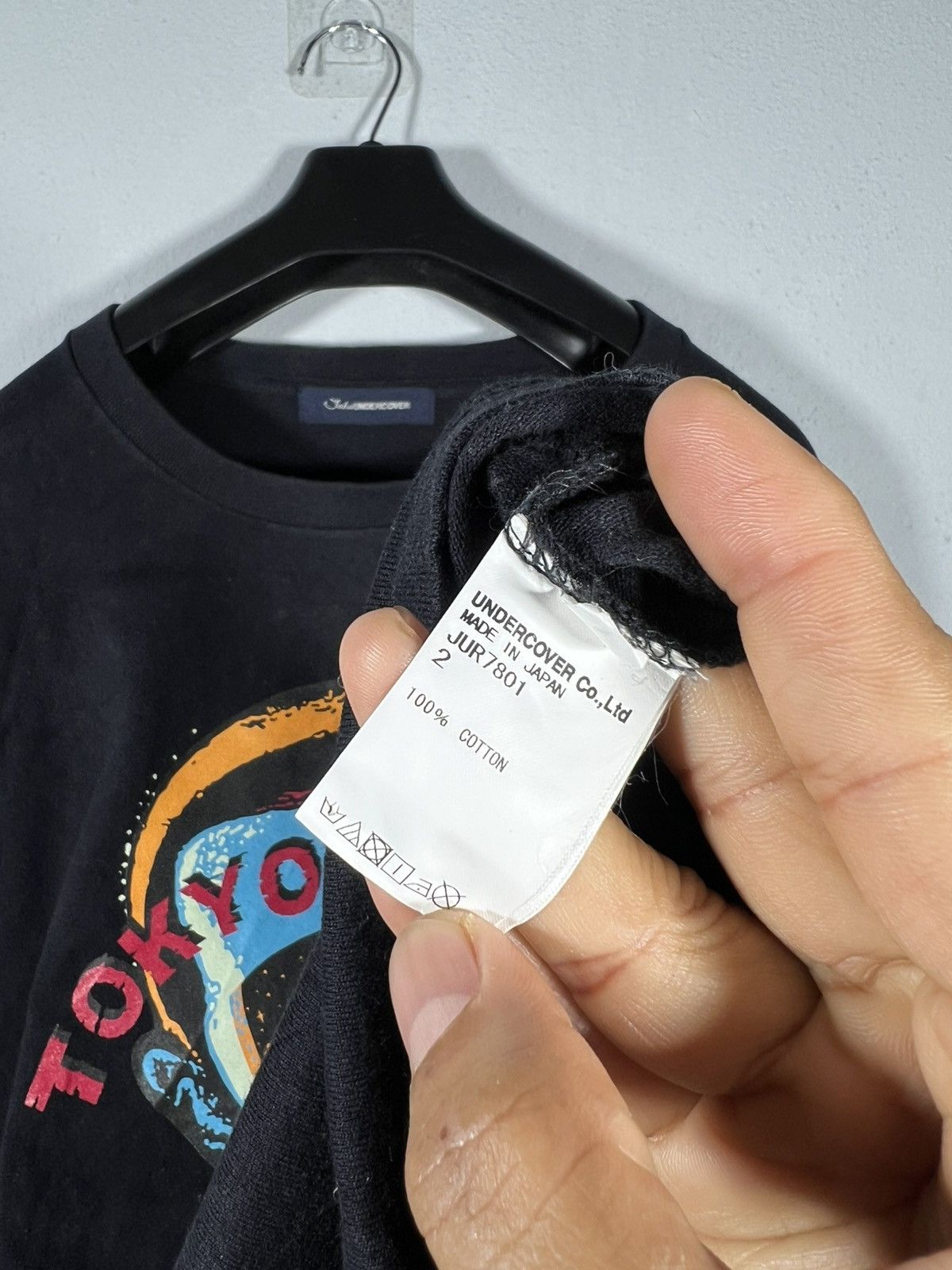 John Undercover John Undercover Tokyo Graphic Long Sleeve Tee Made In Japan Size US L / EU 52-54 / 3 - 4 Thumbnail