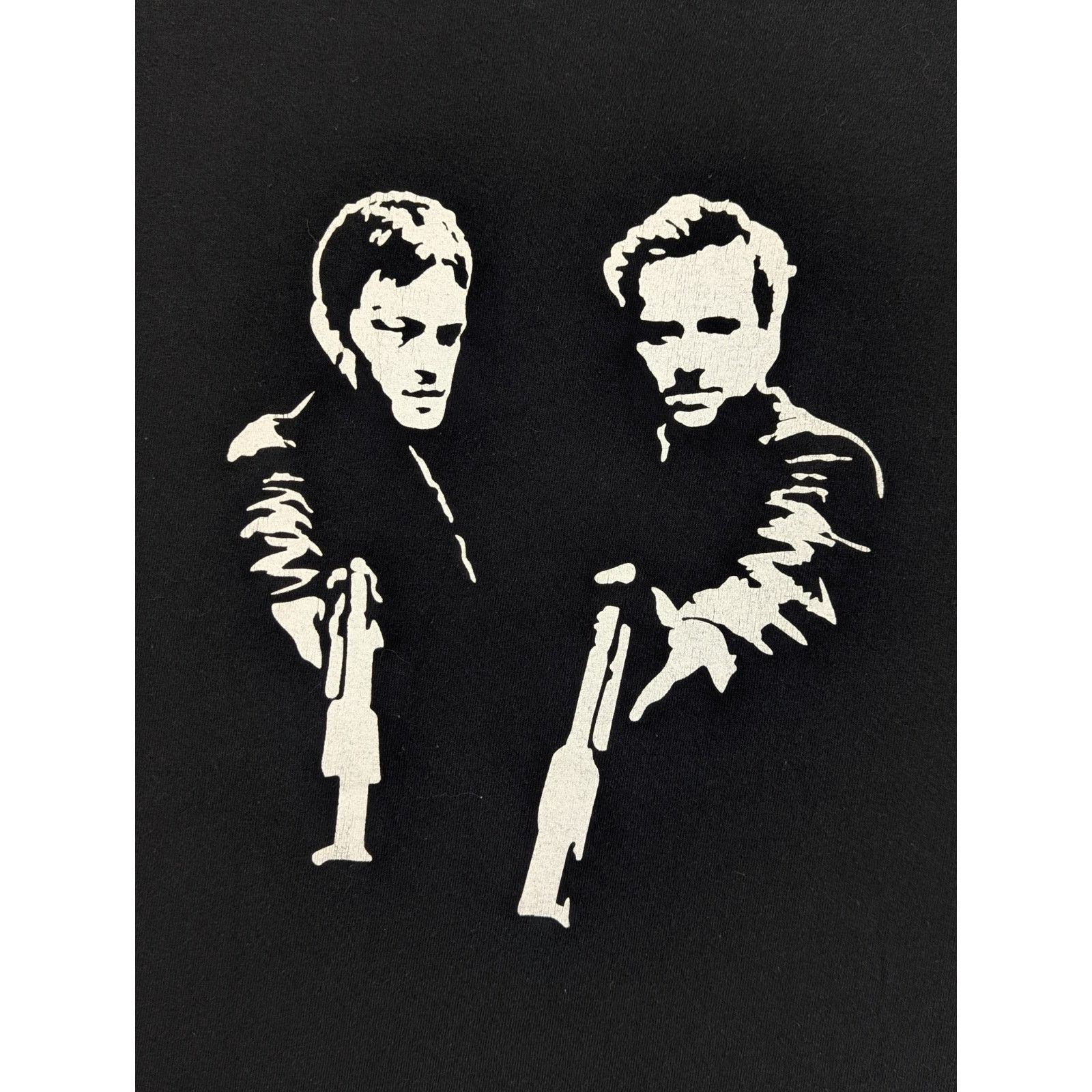 Gildan VTG Sz Large Black Lightly Faded TShirt Movie Promo 99/Y2K Size US L / EU 52-54 / 3 - 4 Thumbnail