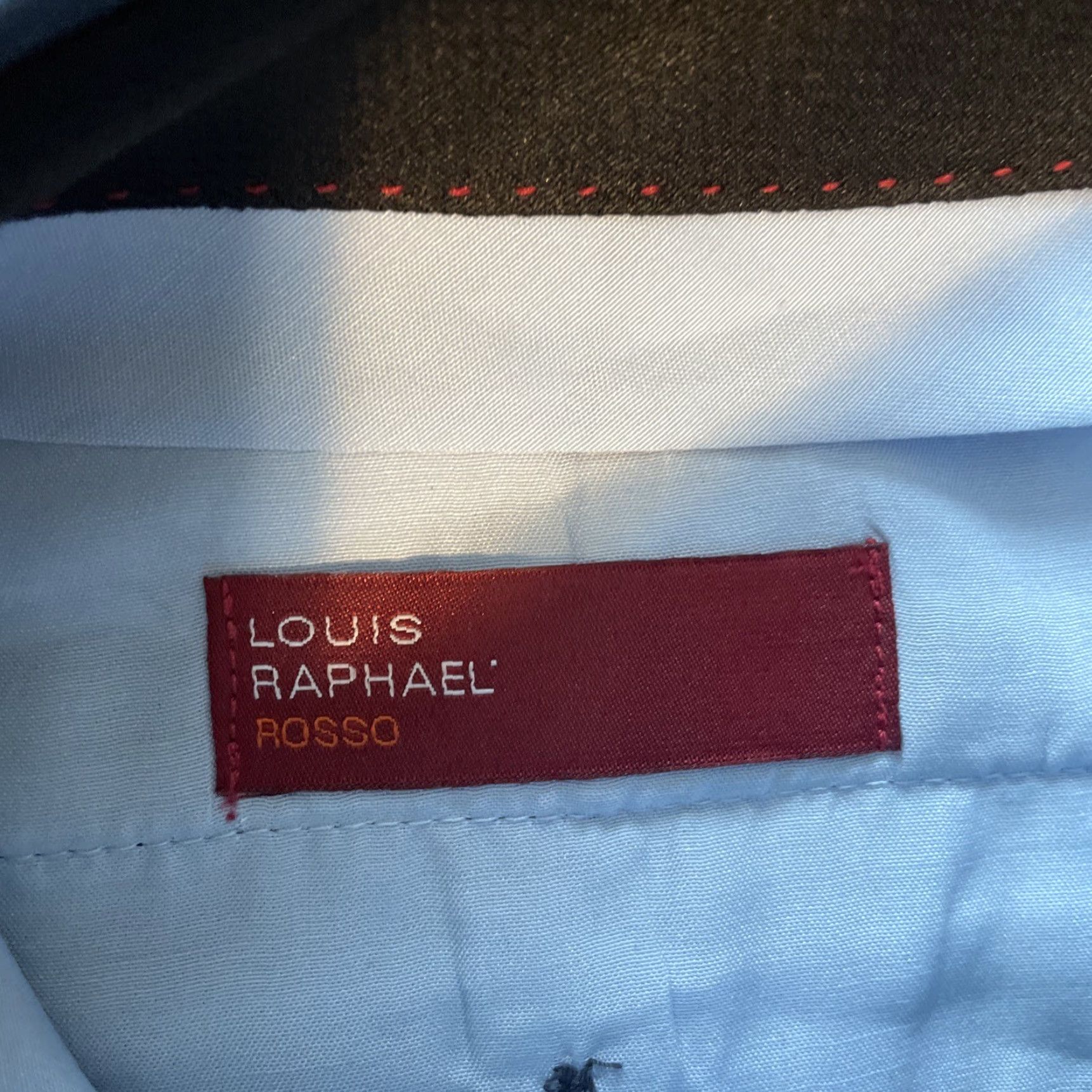 Vintage NWT Louis Raphael Dress Pants Navy Blue 30x30 Straight Fit Regular Mens Pants Dress Pants Business Travel Formal Workwear Shirt Size US 30 / EU 46 - 7 Thumbnail