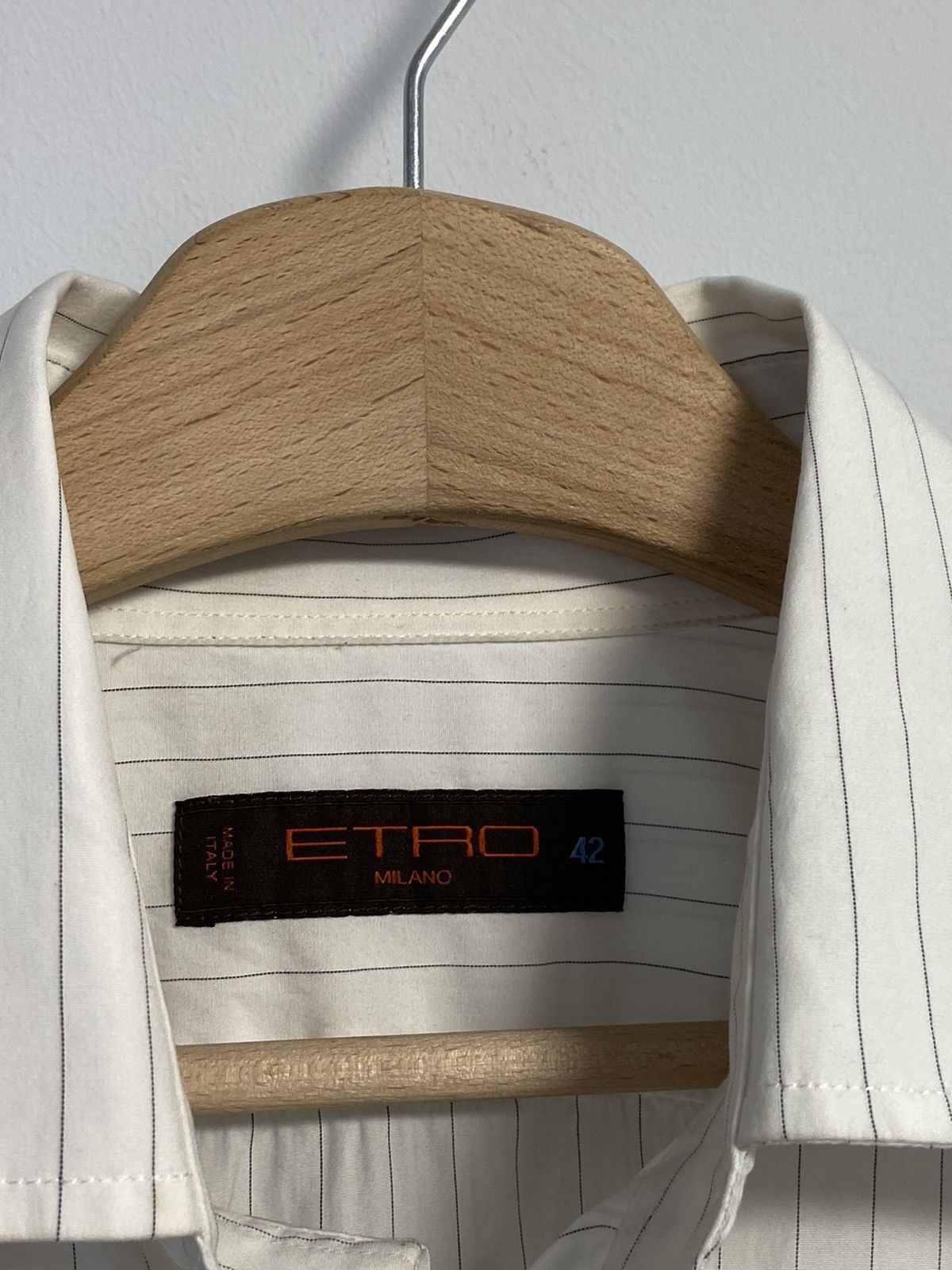 Etro Etro Milano Button up logo Size US L / EU 52-54 / 3 - 5 Thumbnail