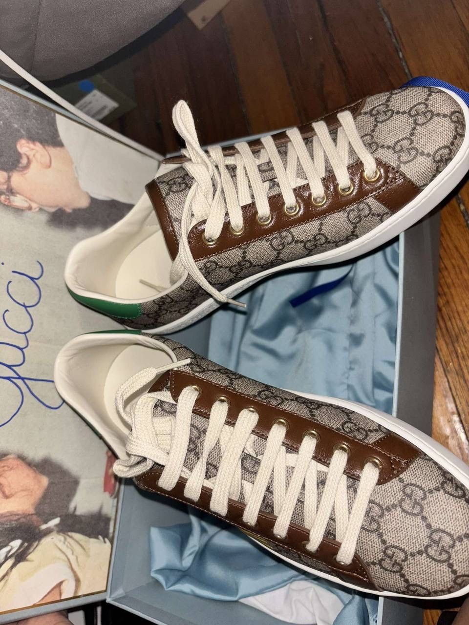 Gucci Gucci ace fake / not print size 6G brand new Size US 6.5 / EU 39-40 - 2 Thumbnail
