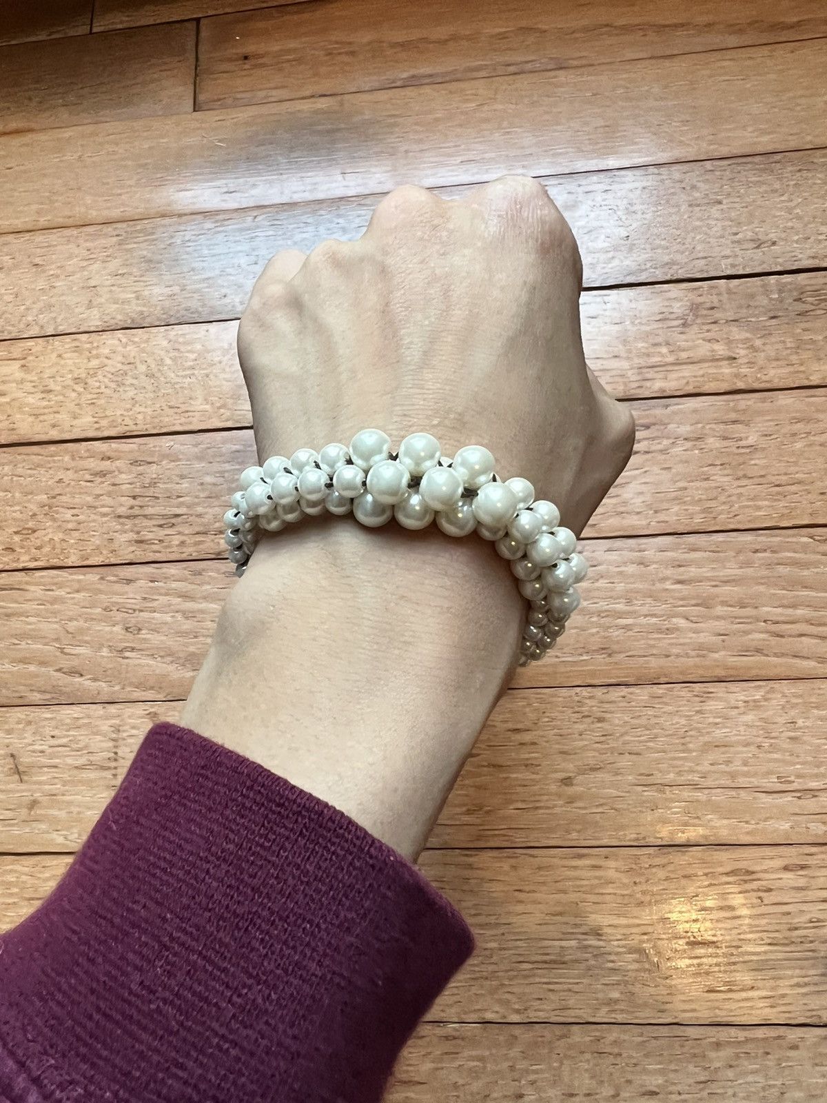 Gunda Gunda Bubble Bracelet (Milky) Size ONE SIZE - 5 Thumbnail