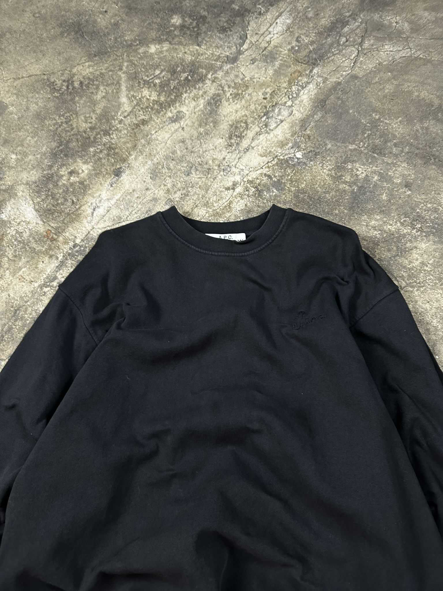 A.P.C. × JW Anderson A.P.C. x J.W. Anderson Boxy Logo Basic Crewneck Size US XXL / EU 58 / 5 - 2 Thumbnail