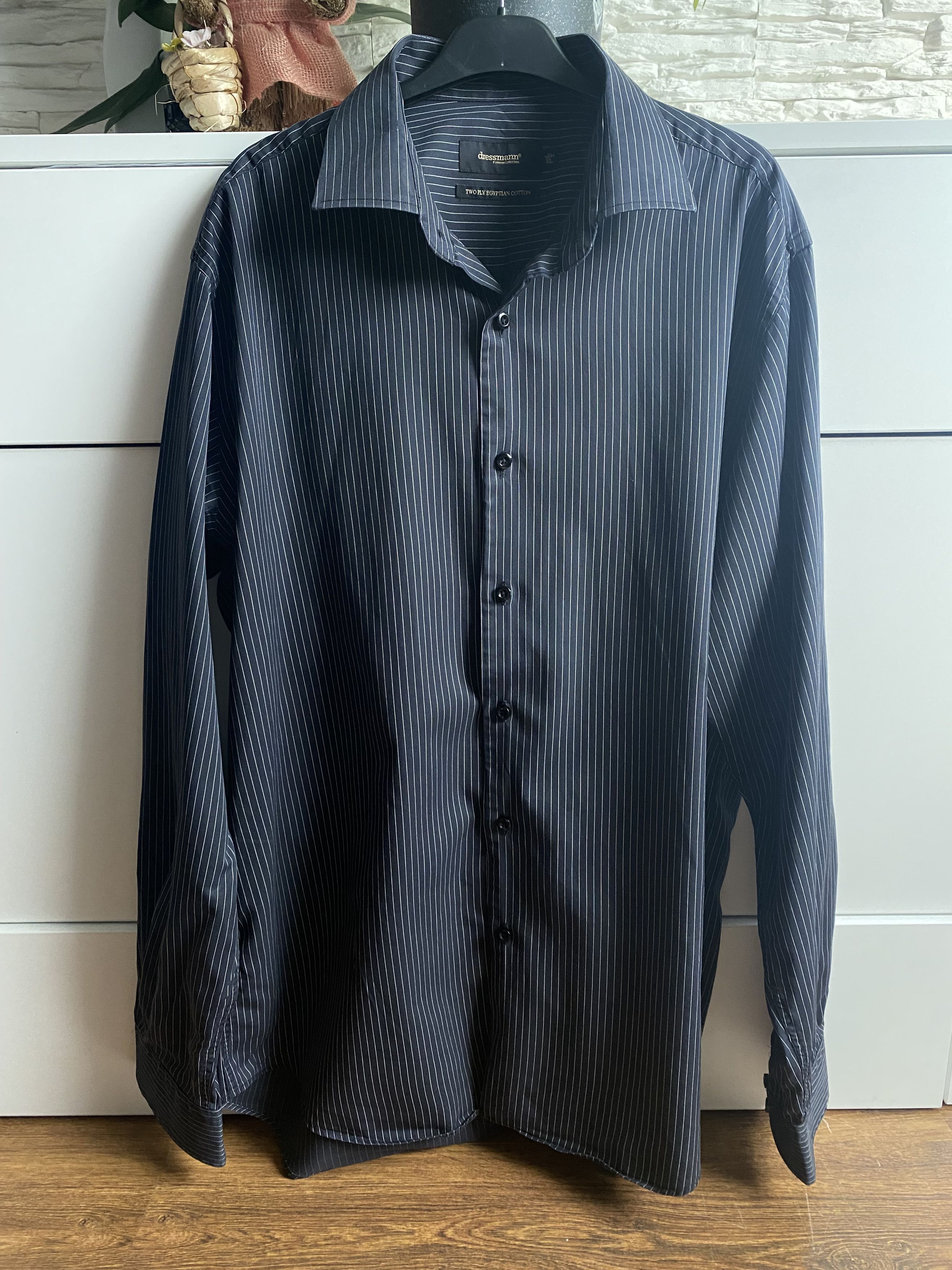 Other Dressman Two Ply Egyptian Cotton Shirt Size US XL / EU 56 / 4 - 2 Thumbnail