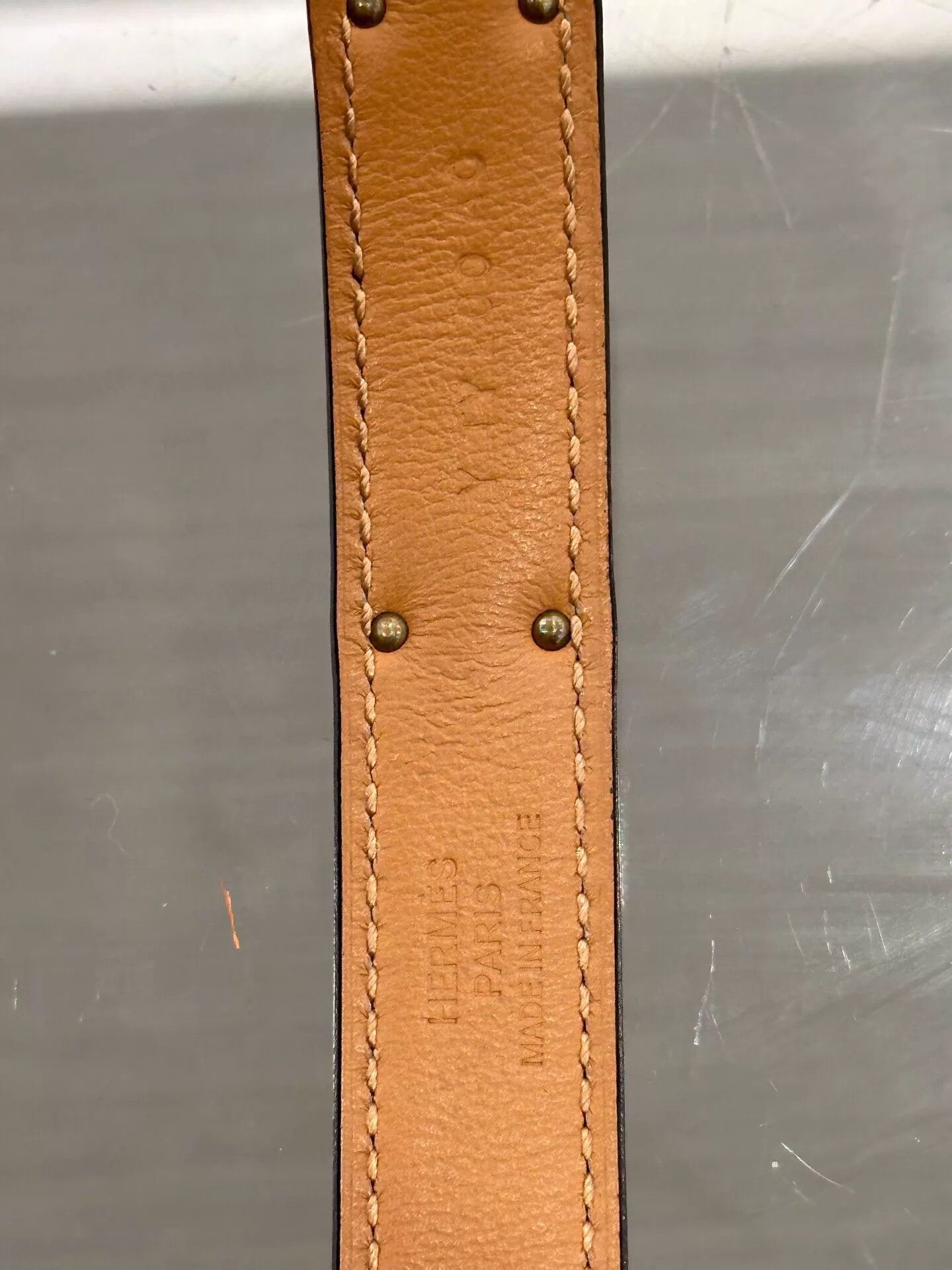 Hermes Hermes Kelly Belt 1.8cm Black/Brown Gold Buckle New Boxed Size ONE SIZE - 8 Thumbnail