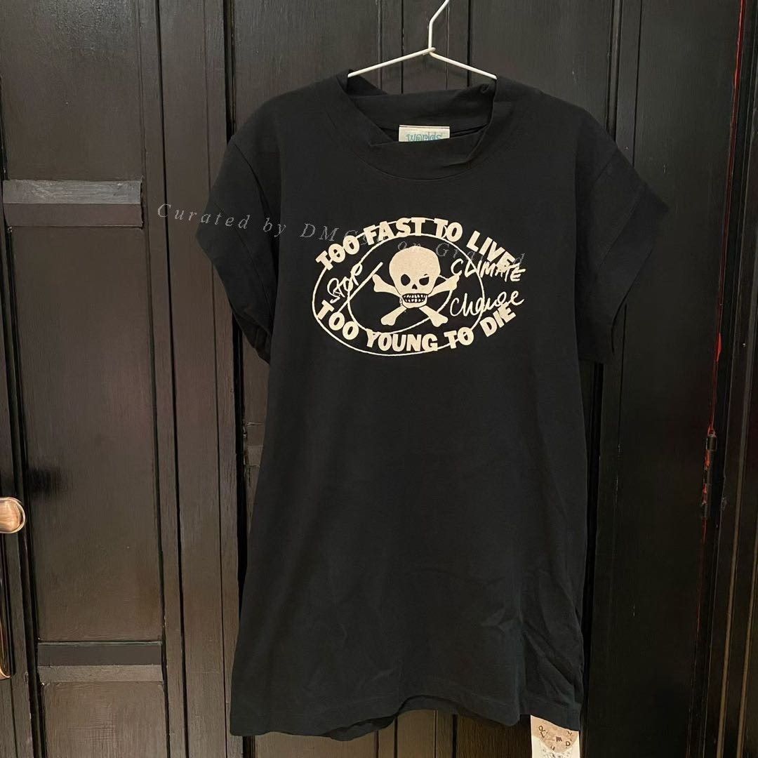 Vivienne Westwood Vivienne Westwood Skull Slogan T-shirt Size US M / EU 48-50 / 2 - 1 Thumbnail