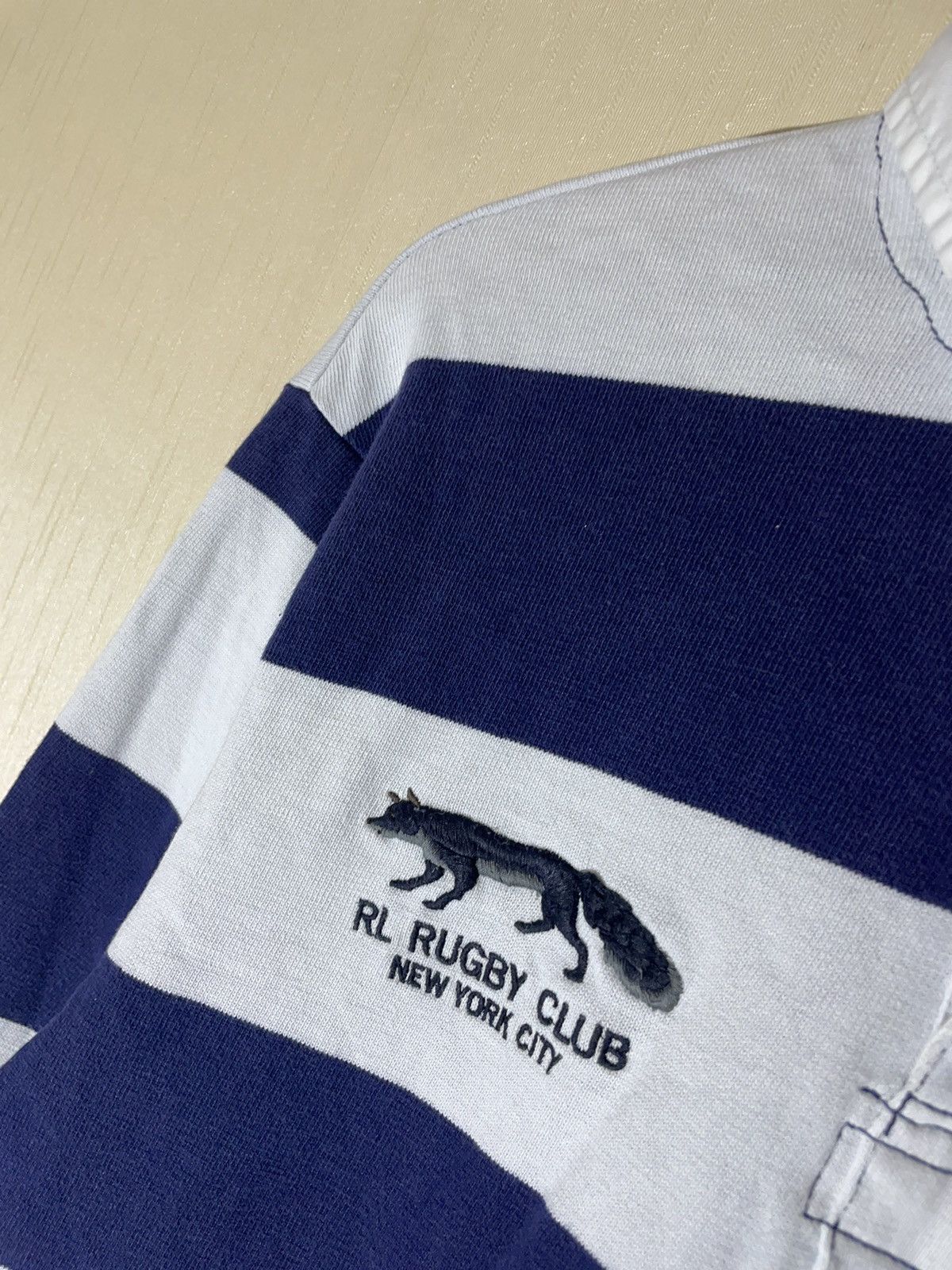 Polo Ralph Lauren × Rugby Ralph Lauren × Vintage Polo Ralph Lauren rugby vintage jersey 90s Size US XL / EU 56 / 4 - 4 Thumbnail