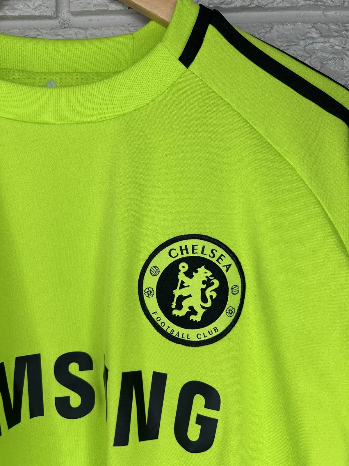 Adidas Adidas Chelsea 2010 Long Sleeve Goalkeeper Jersey Size US L / EU 52-54 / 3 - 5 Thumbnail