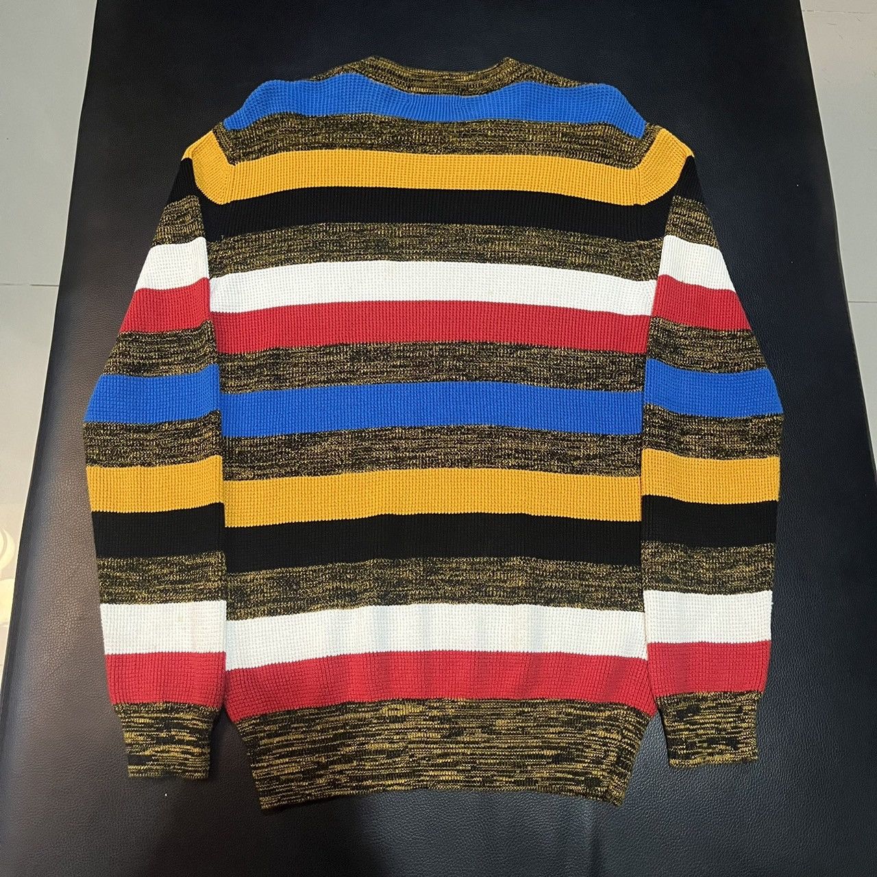 G-Star G-Star RAW Mike Stripe Knit Dark Gold/Dark Black Size US S / EU 44-46 / 1 - 4 Thumbnail