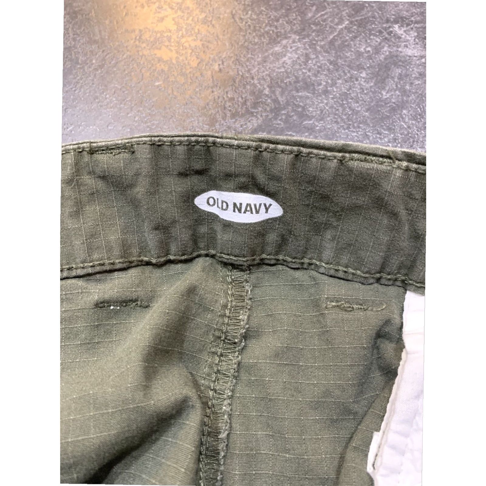 Old Navy Old Navy Mens 40 Tall Green Cargo Shorts Big & Tall Outdoor Ripstop Cotton Size US 40 / EU 56 - 3 Thumbnail