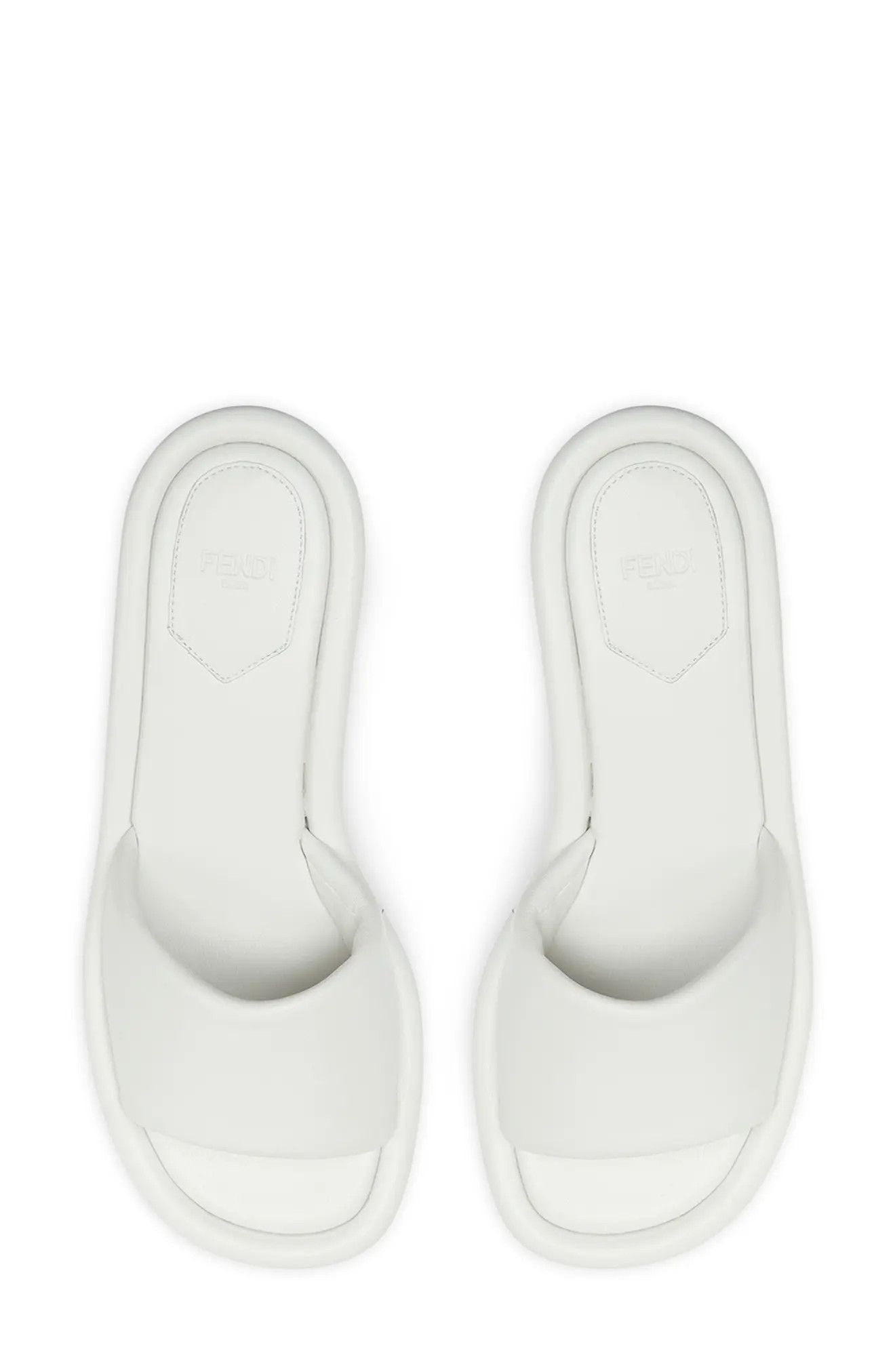Fendi o1loc1c0824 Sandal in White Size US 10 / IT 40 - 3 Thumbnail