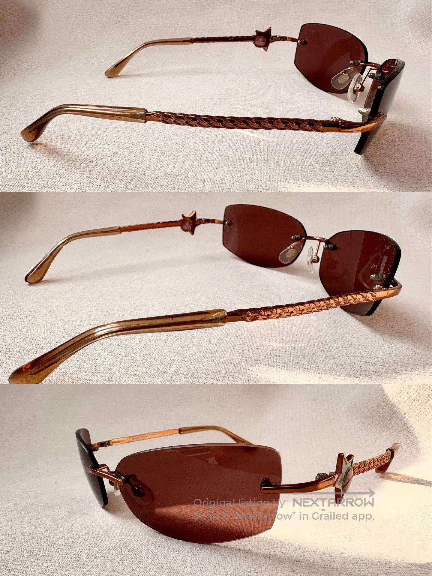 Vivienne Westwood Vivienne Westwood Vintage Star Sunglasses. Size ONE SIZE - 2 Thumbnail